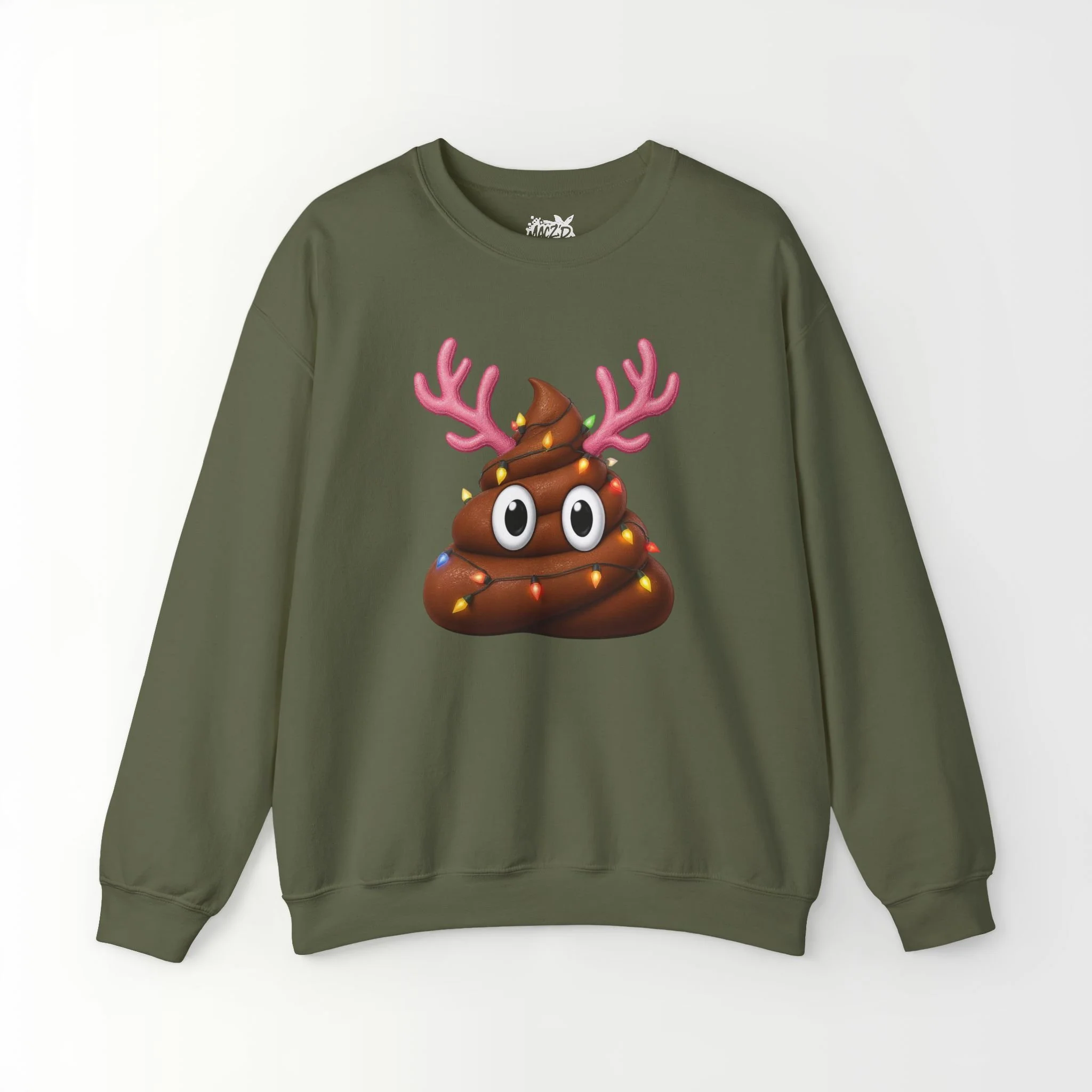 Reindeer Poop Emoji Sweatshirt