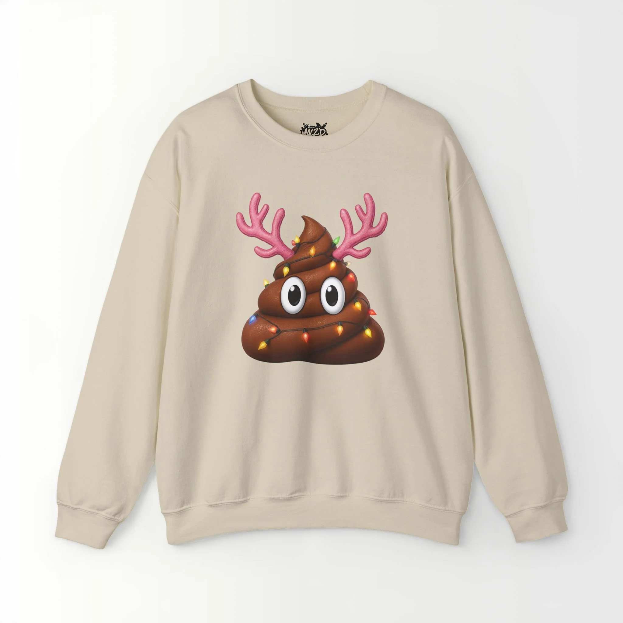 Reindeer Poop Emoji Sweatshirt