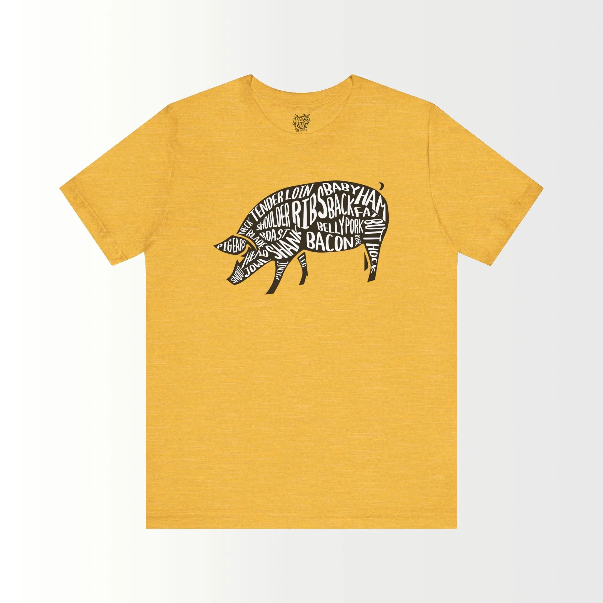 Anatomy of a Pig T-Shirt