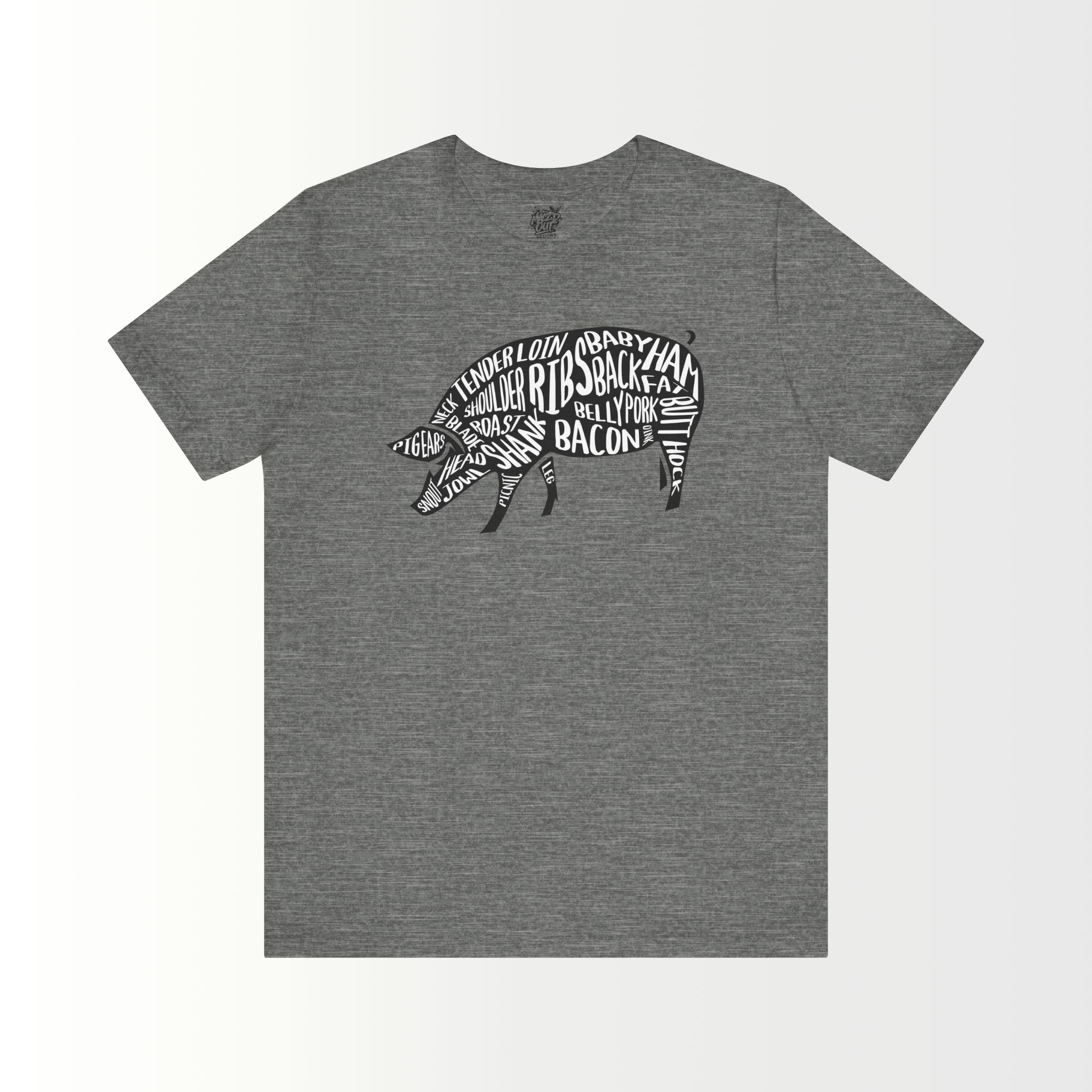 Anatomy of a Pig T-Shirt