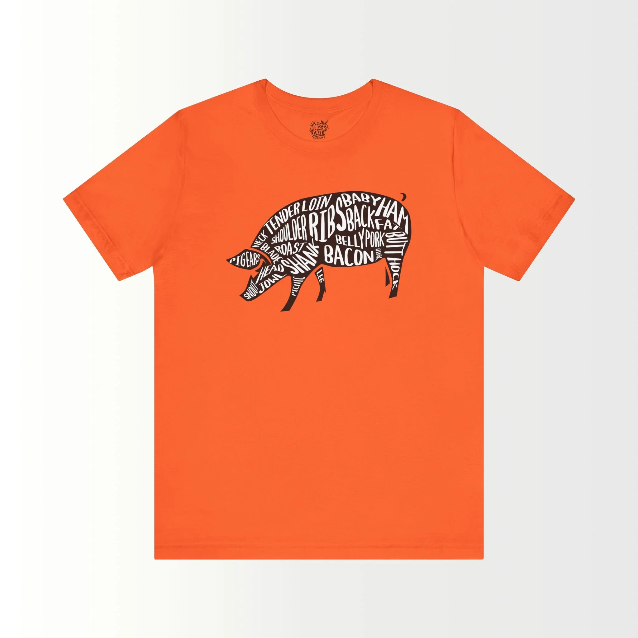 Anatomy of a Pig T-Shirt
