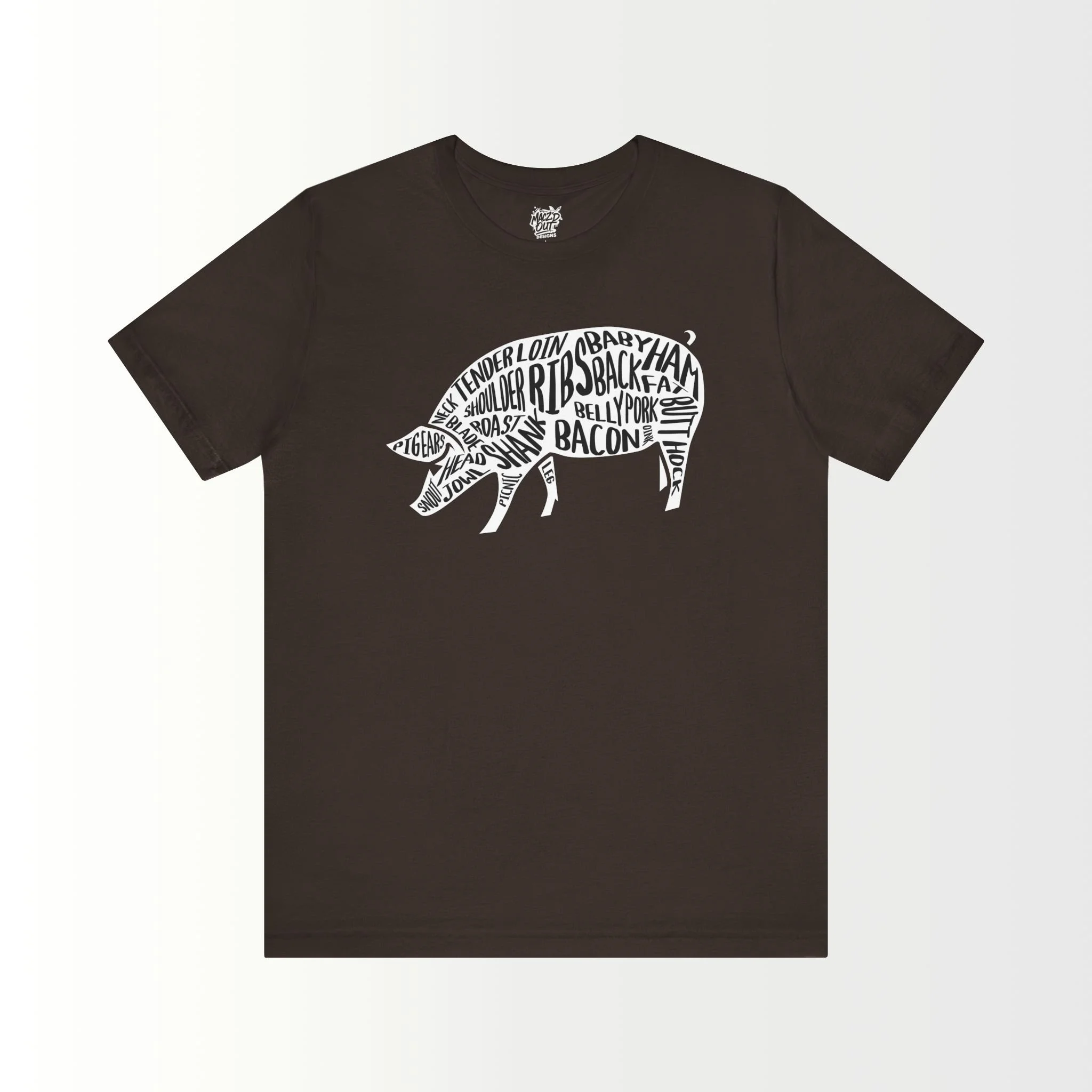 Anatomy of a Pig T-Shirt