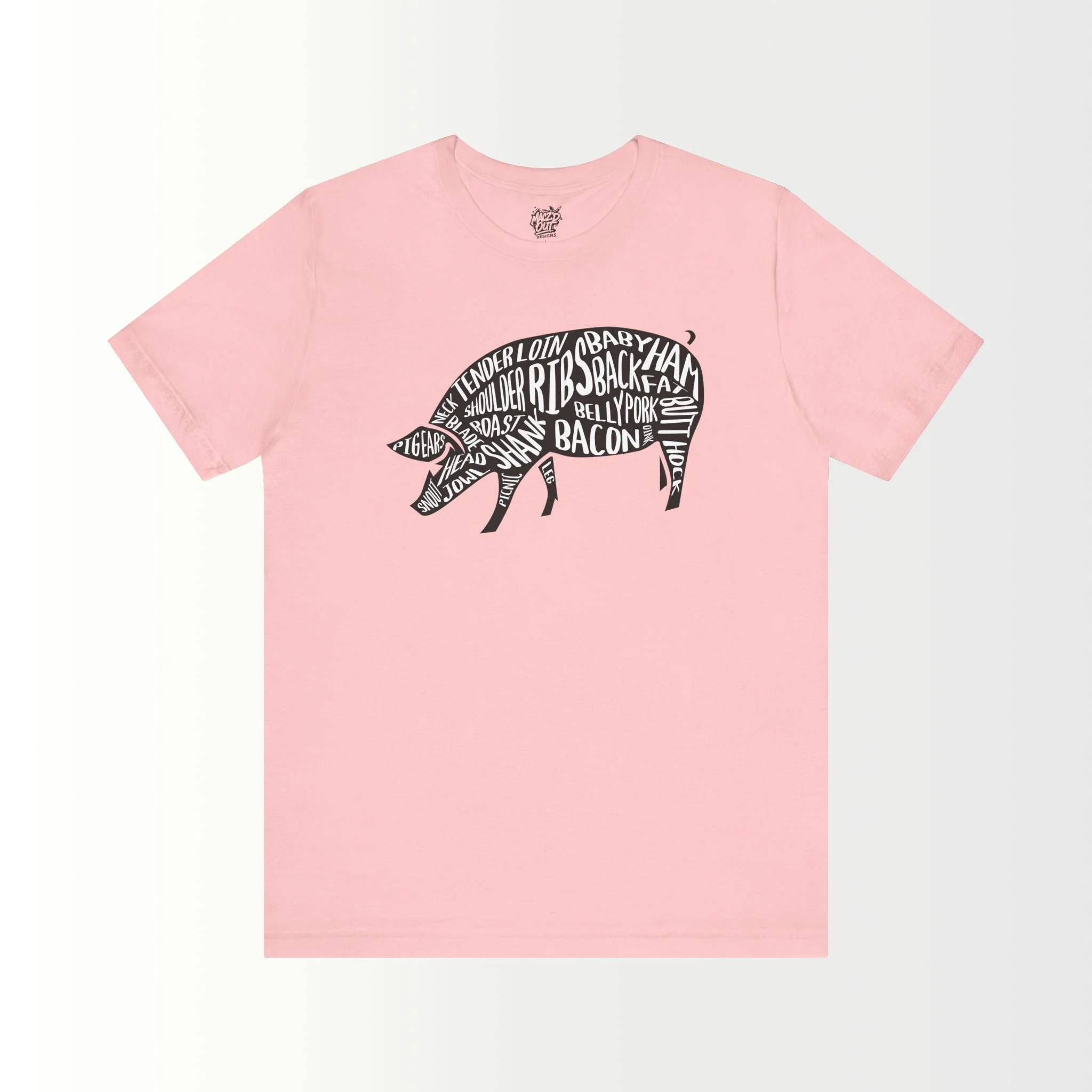 Anatomy of a Pig T-Shirt