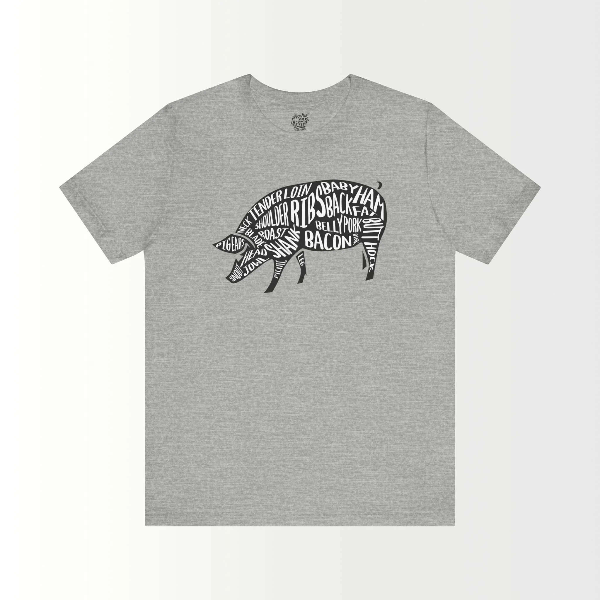 Anatomy of a Pig T-Shirt