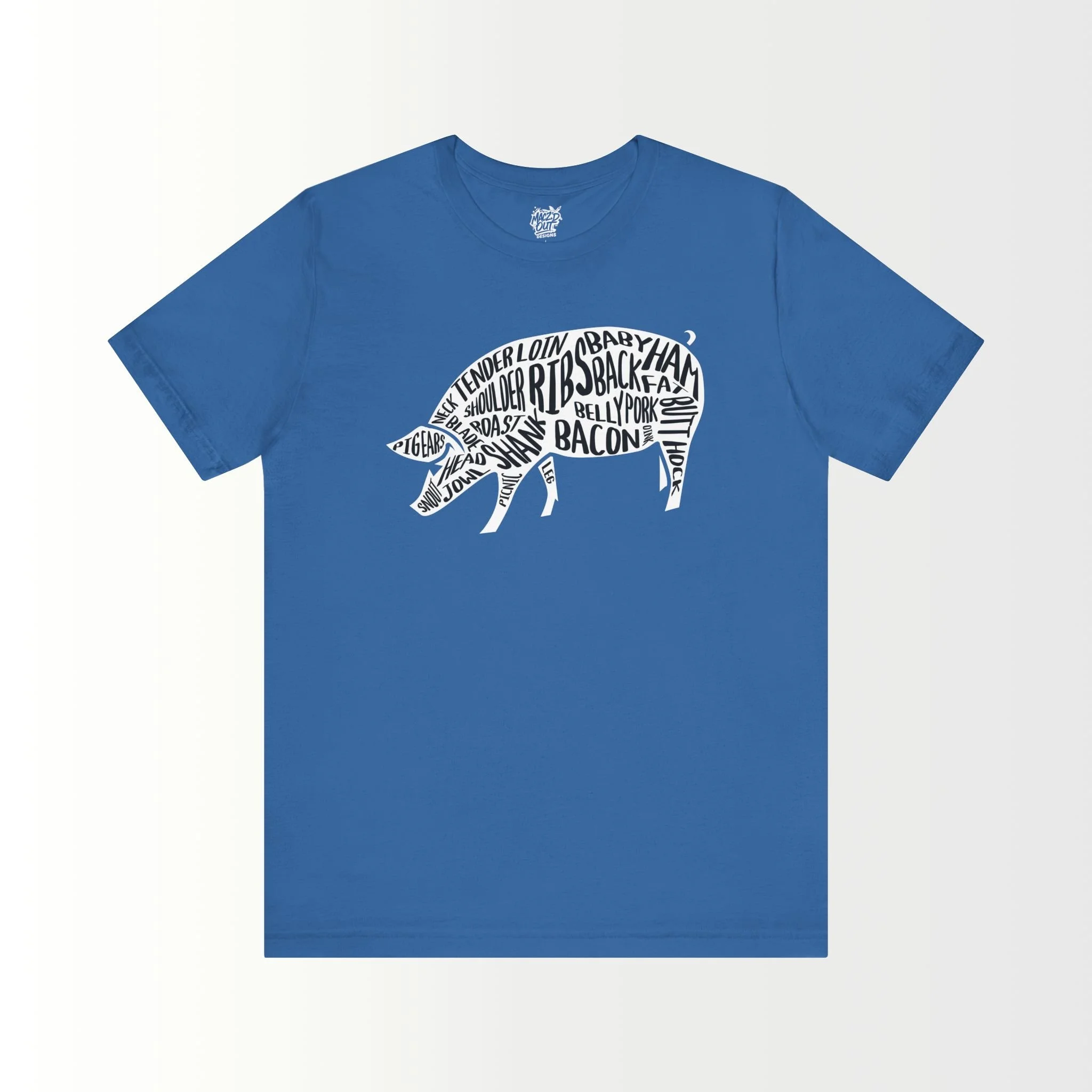 Anatomy of a Pig T-Shirt