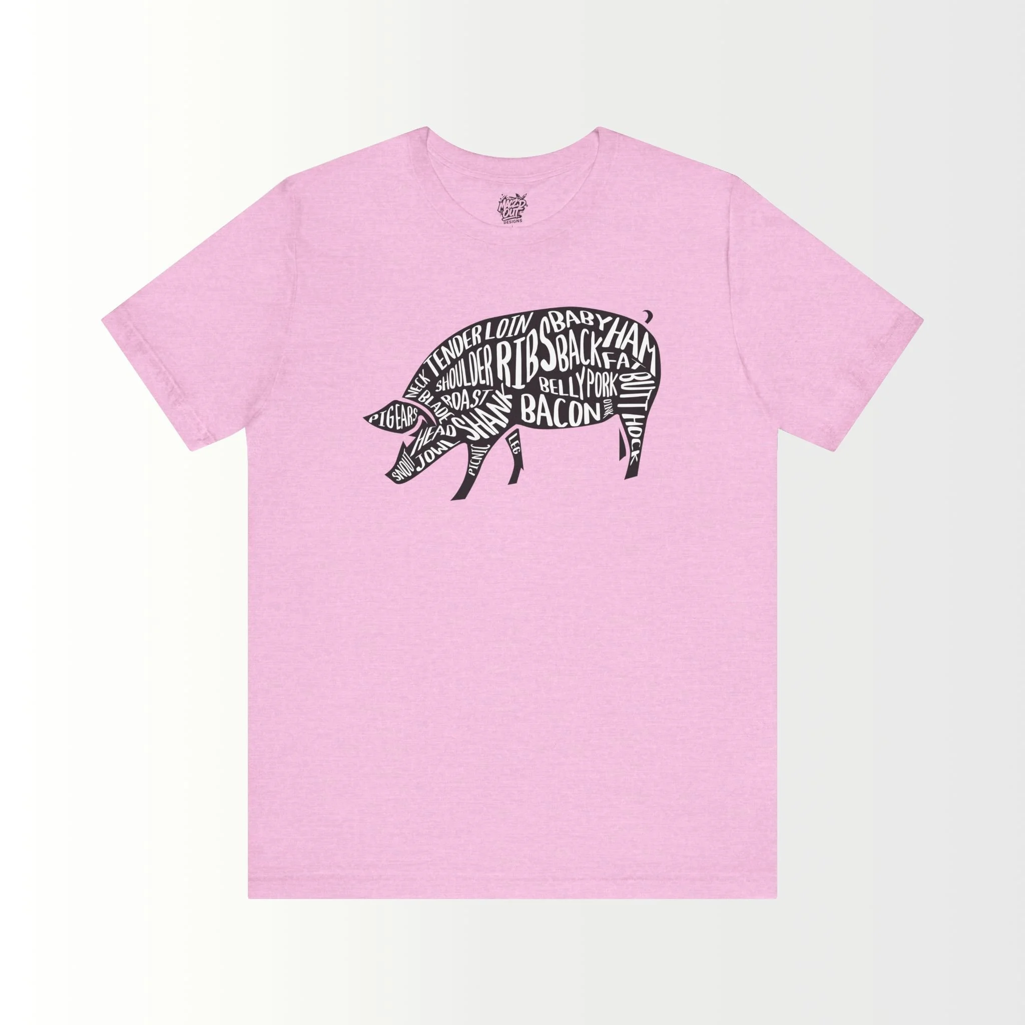 Anatomy of a Pig T-Shirt
