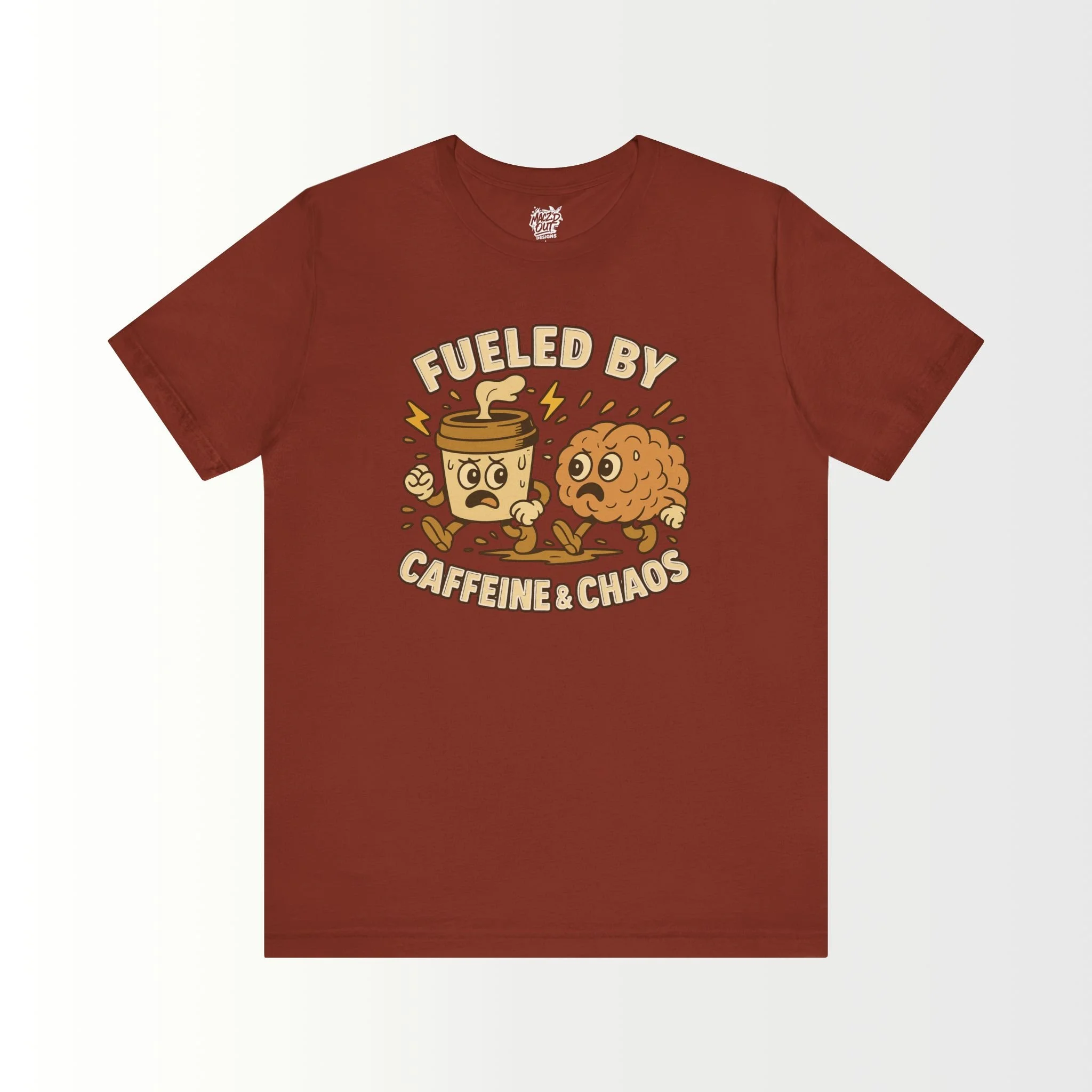 Fueled by Caffeine & Chaos T-Shirt