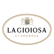 Close-up of a label with a crown logo and the text 'www.lambertina.com' and 'BtwNOA' inside an oval border.