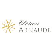 Logo of Château Arnaud featuring a gold snowflake design with the text 'Château Arnaud'.
