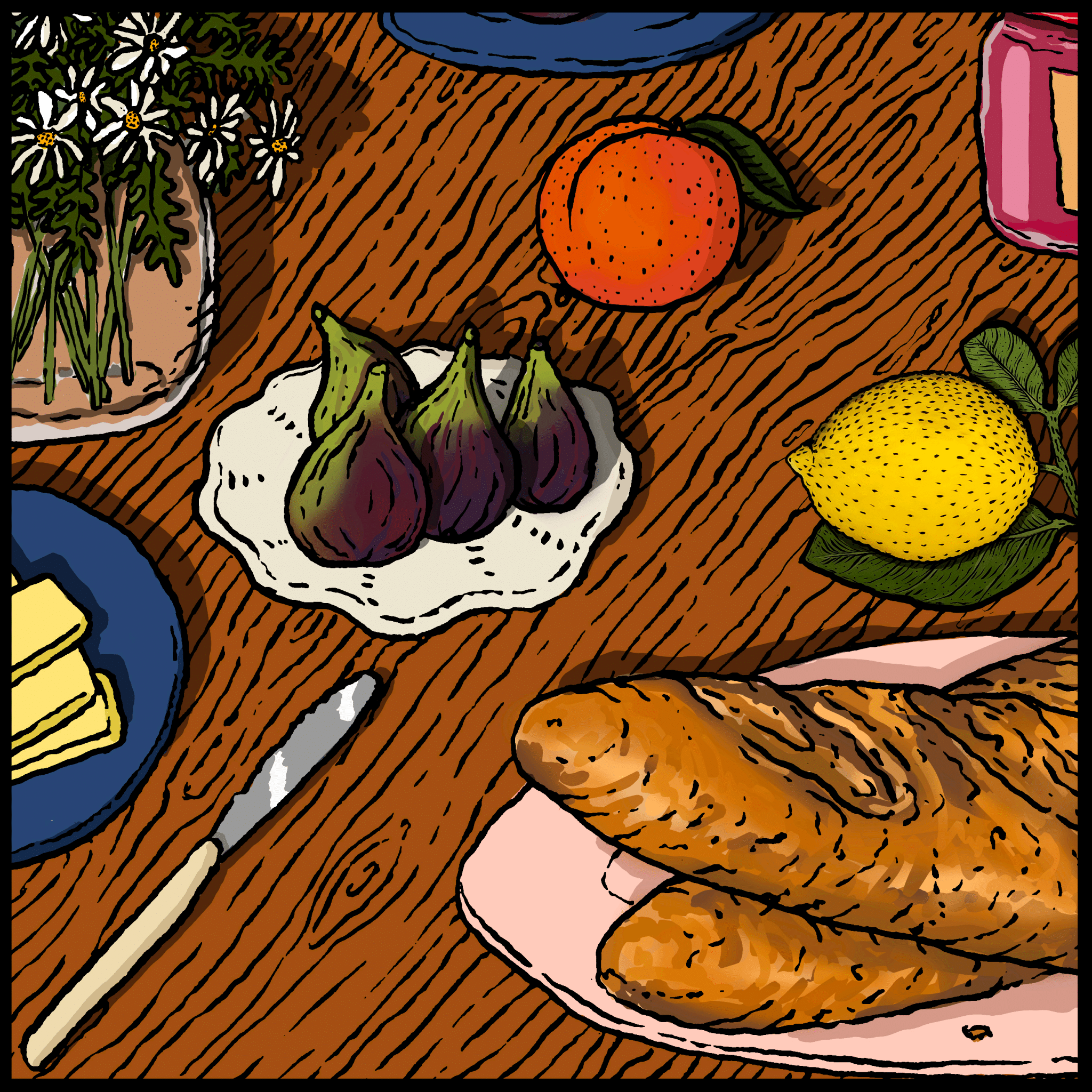 “Custom in-house wine label designed by Billie Justice for King Valley Prosecco, distributed by Cuttings Wine across Northern NSW to Far North Queensland.”