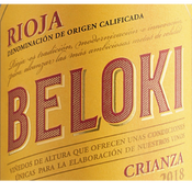 “Beloki Winery logo – boutique wine producer in Spain.”