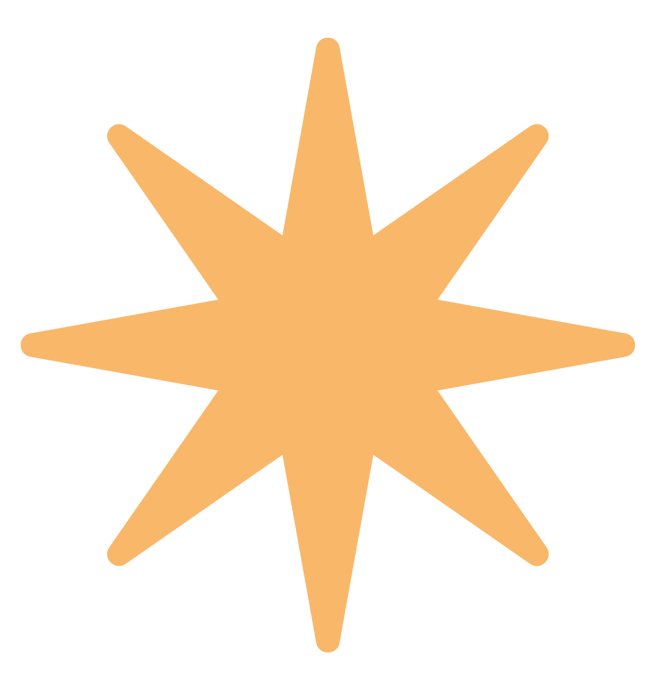 8-pointed star with rounded corners