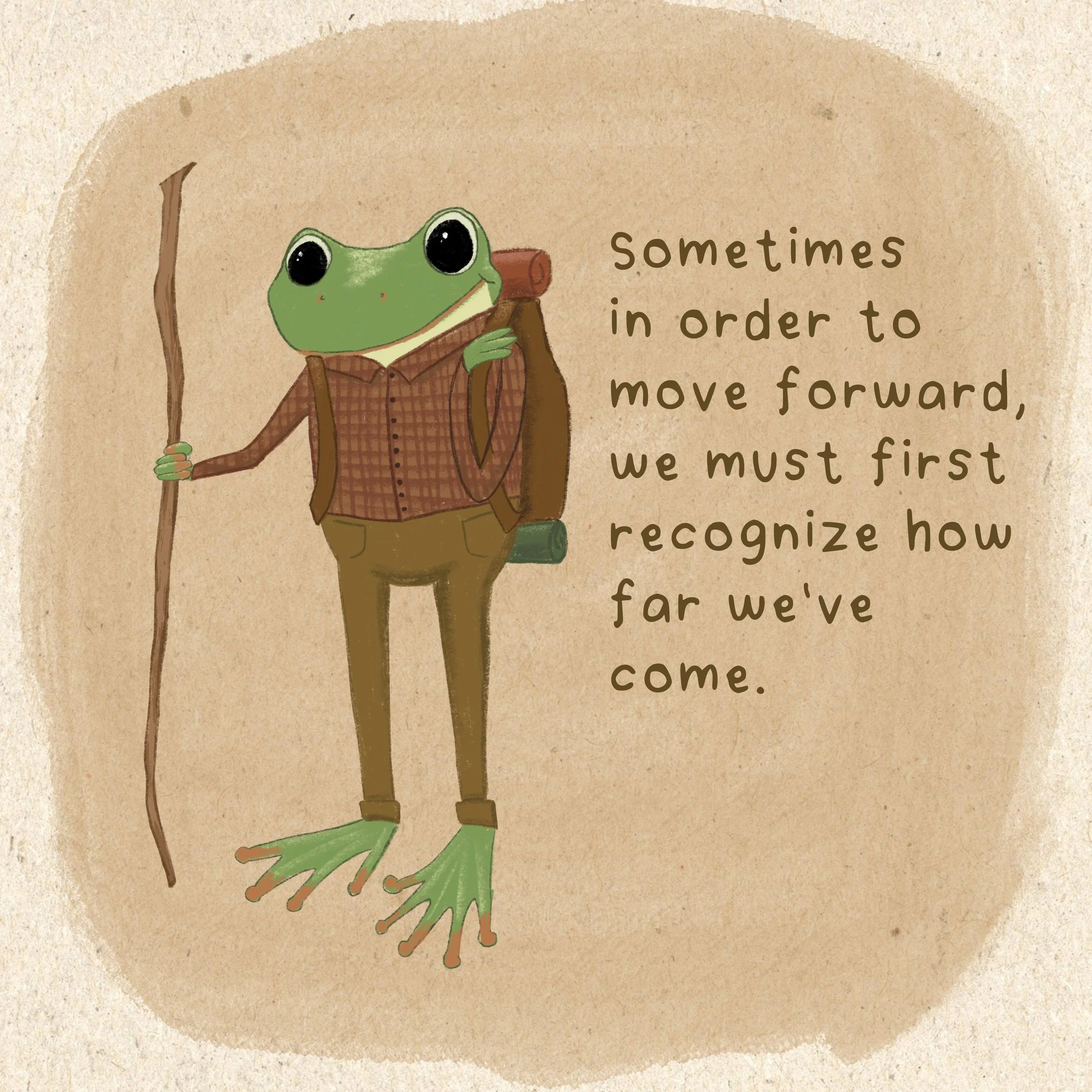 Adventure frog is a series I'm working on, following Fred the Frog and his many adventures. I personally love outdoor adventures such as hiking and camping and Fred will be doing all of these things.