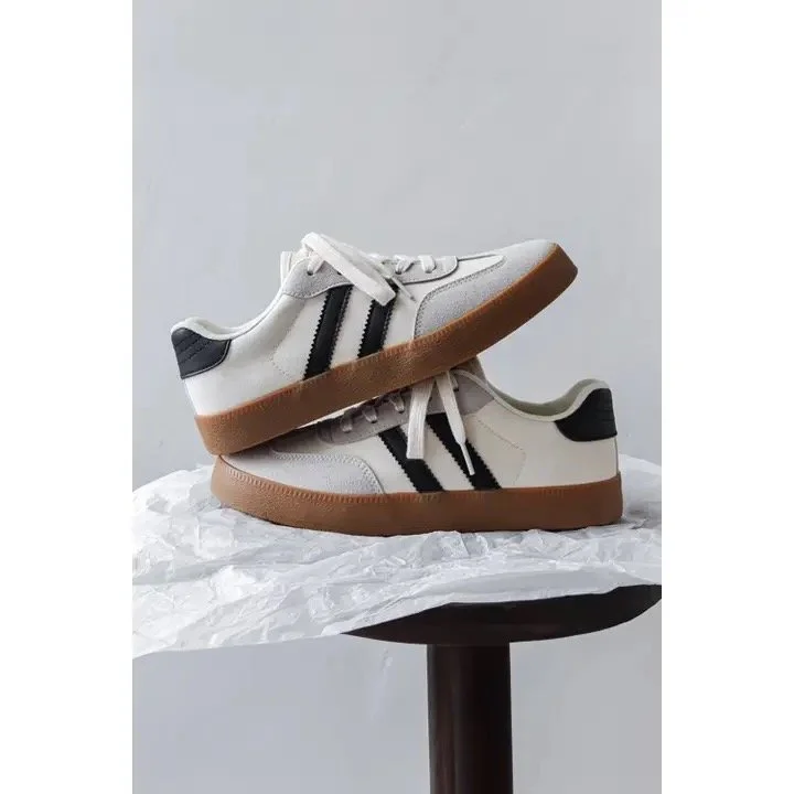 Ldc  Lace-Up Flat Sneakers