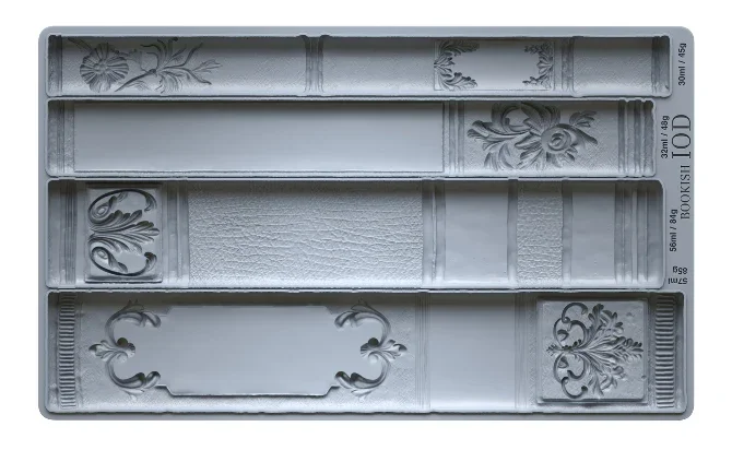 Bookish 6x10 IOD Mould
