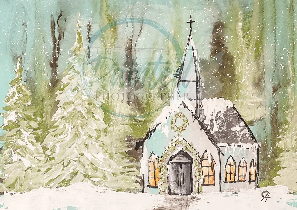 Old Country Church - Connie's Rice Paper Retailers