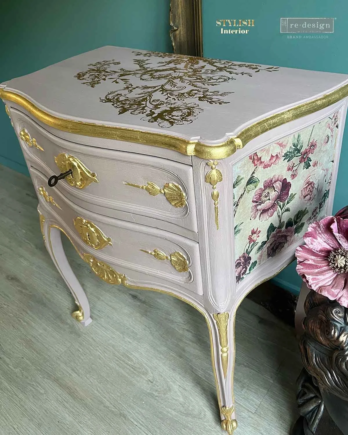 Decor Transfers Foil - Églantine Elegance - total sheet size 18x24 cut into 2 sheets b.jpg