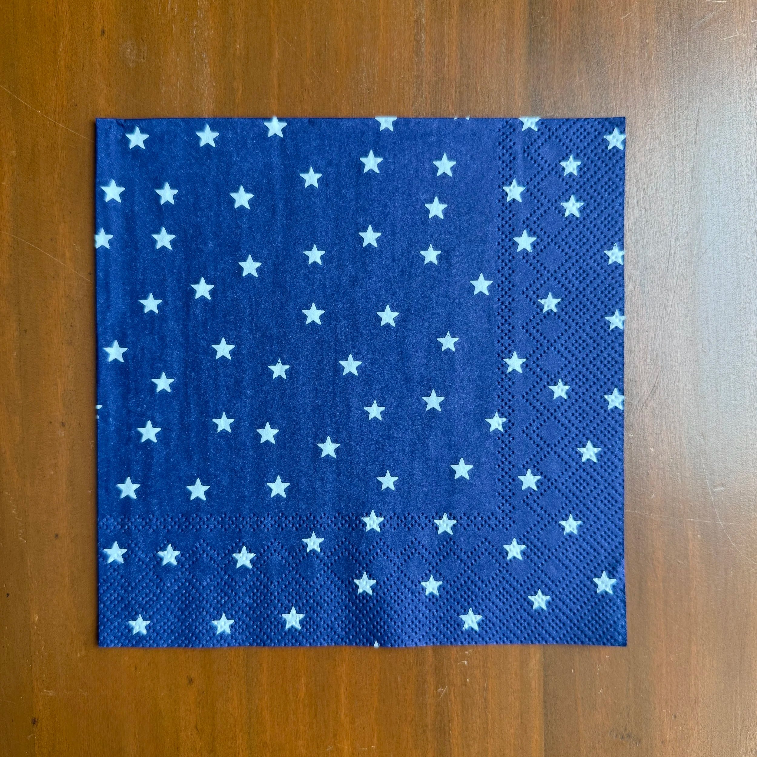 Stars Luncheon Napkin