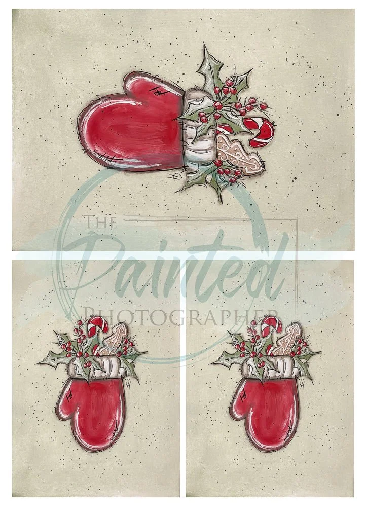 Lost Mitten Multiple - Connie's Rice Paper Retailers