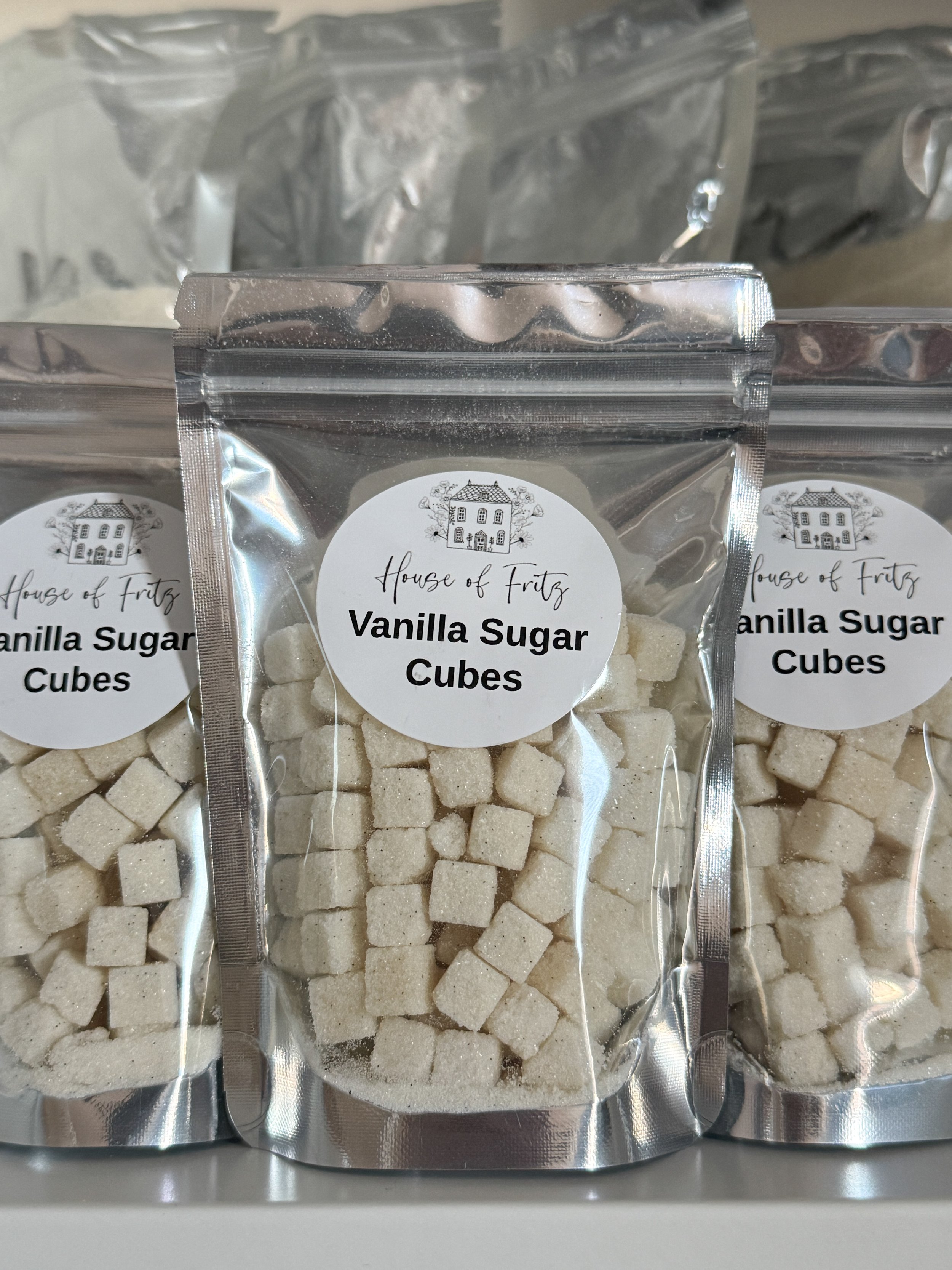 Gourmet Vanilla Sugar Cubes