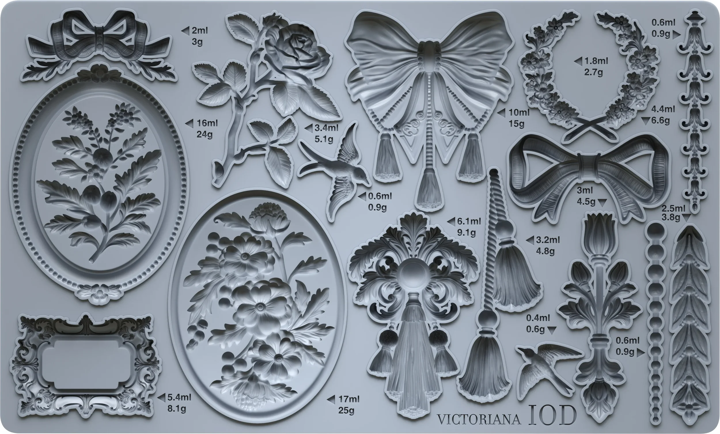 Victoriana 6x10 IOD Mould