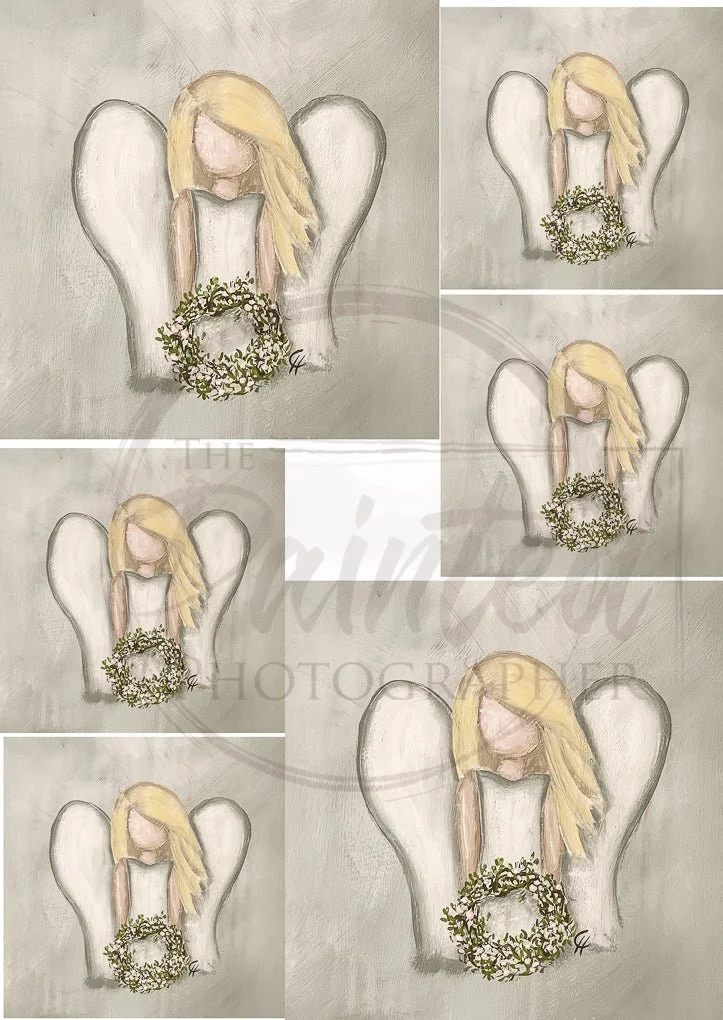 Daddy's Girl Ornament Size - Connie's Rice Paper Retailers