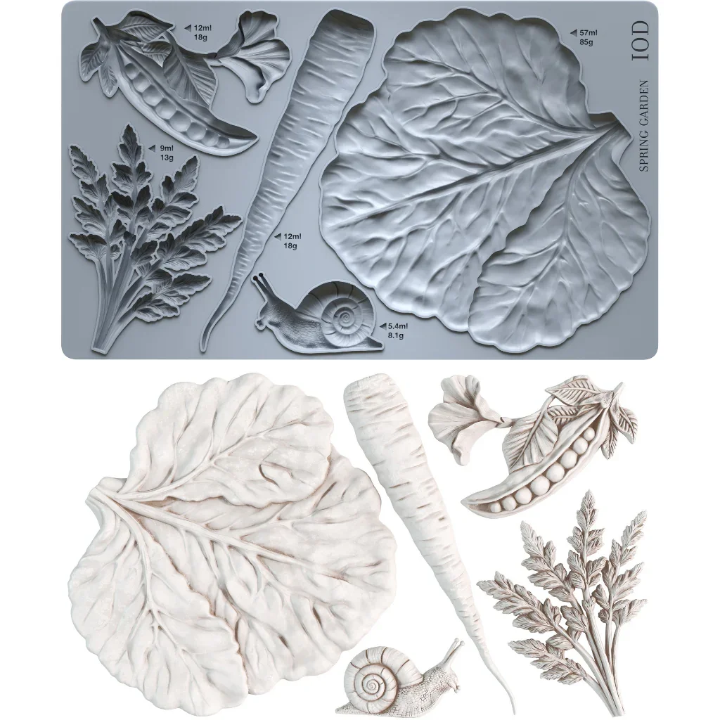 Spring Garden 6x10 IOD Mould