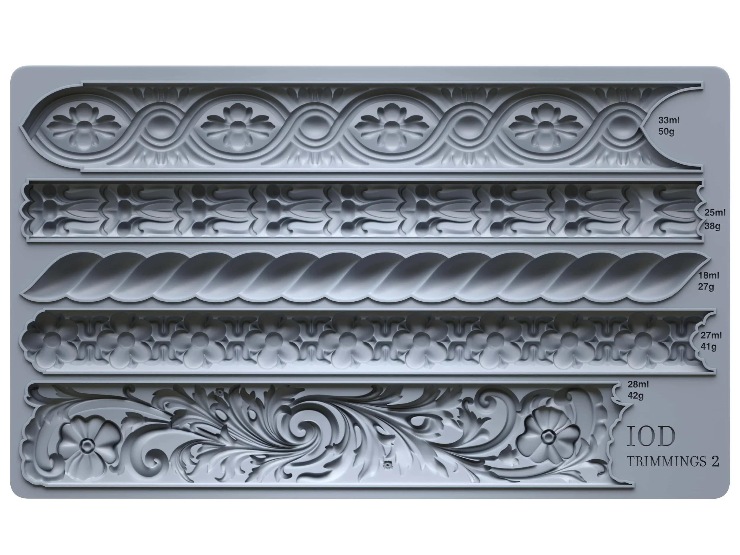 Trimmings 2 6x10 IOD Mould
