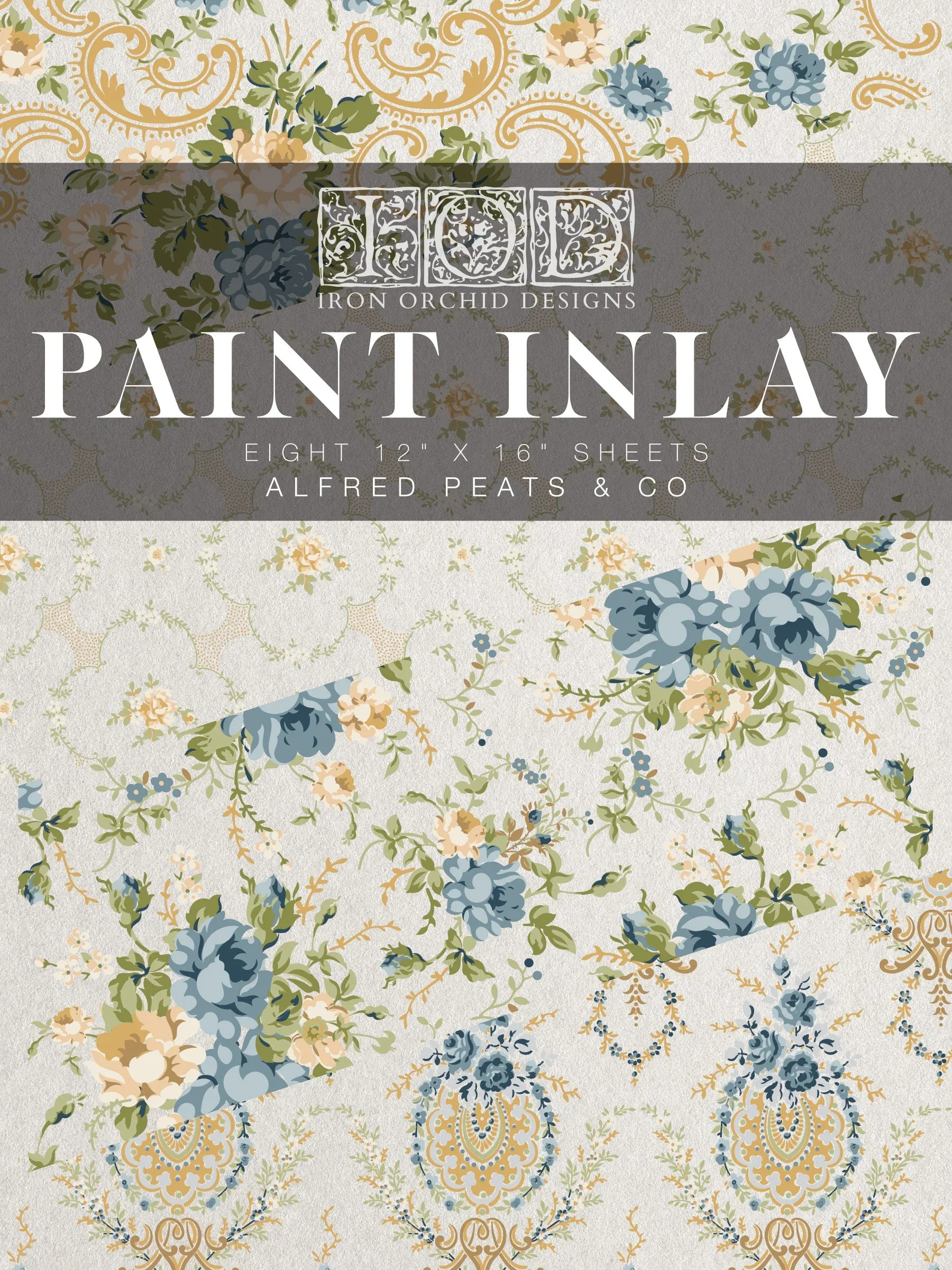 Alfred Peats and Co. IOD Paint Inlay 12x16 Pad