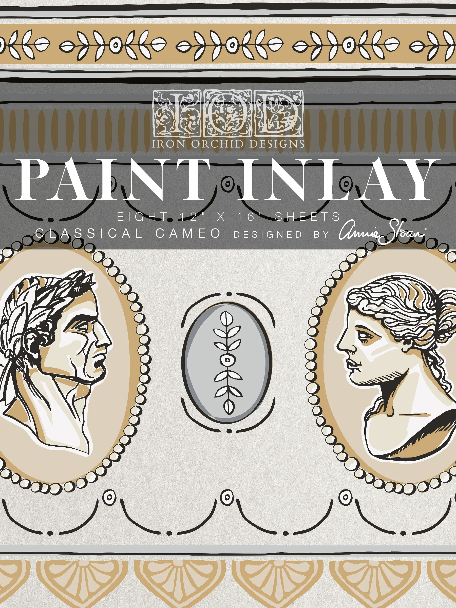 Classical Cameo IOD Paint Inlay 12x16 Pad