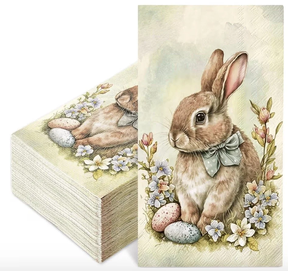 Bunny Dinner Napkin