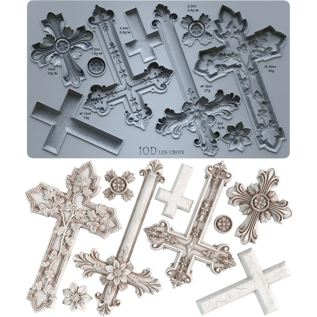 Les Croix 6x10 IOD Mould