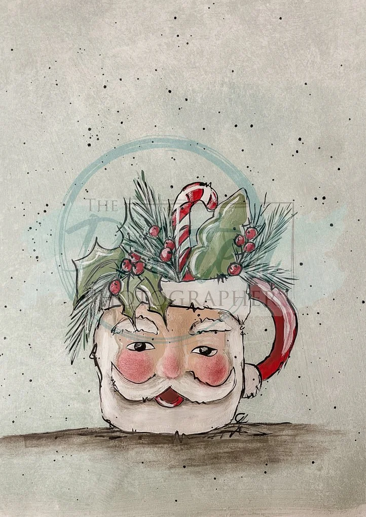 Grandma's Santa Mug - Connie's Rice Paper Retailers