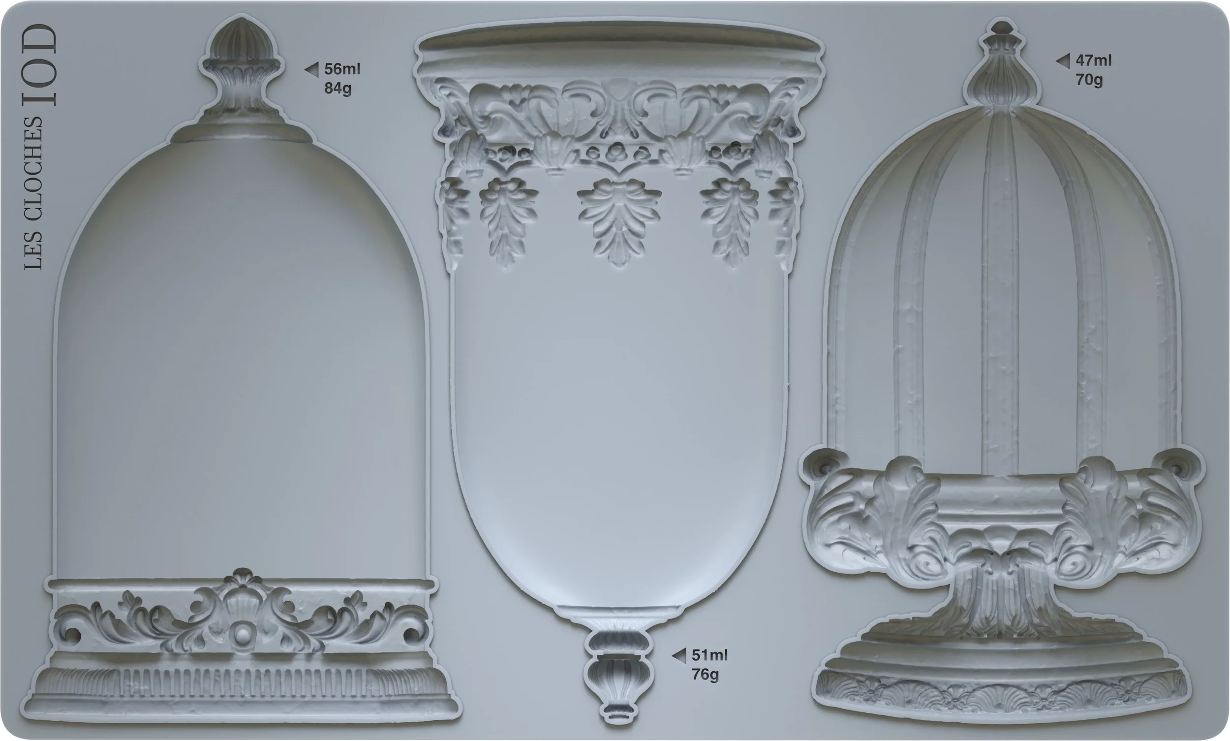 Les Cloches 6x10 IOD Mould