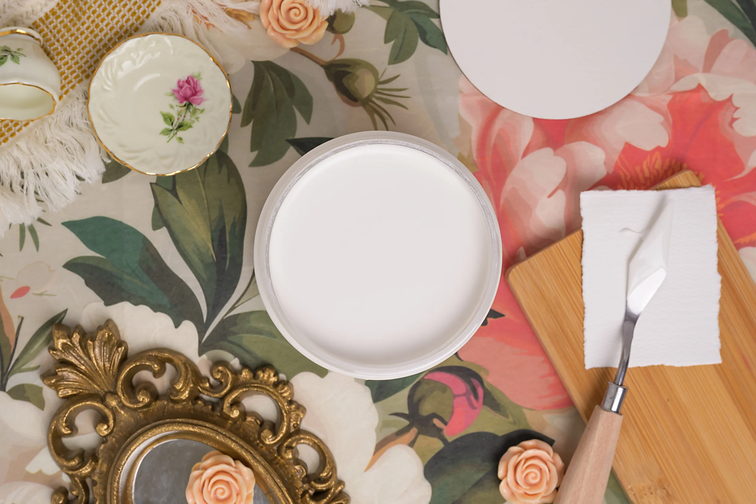 Elderflower Silk Paint