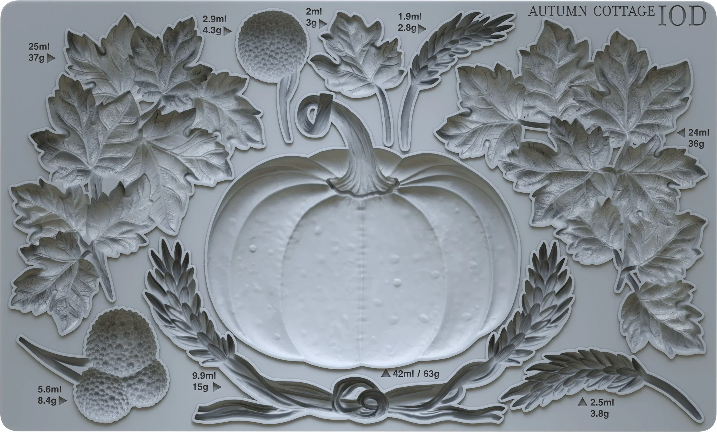 Autumn Cottage 6x10 IOD Mould ***Retired***