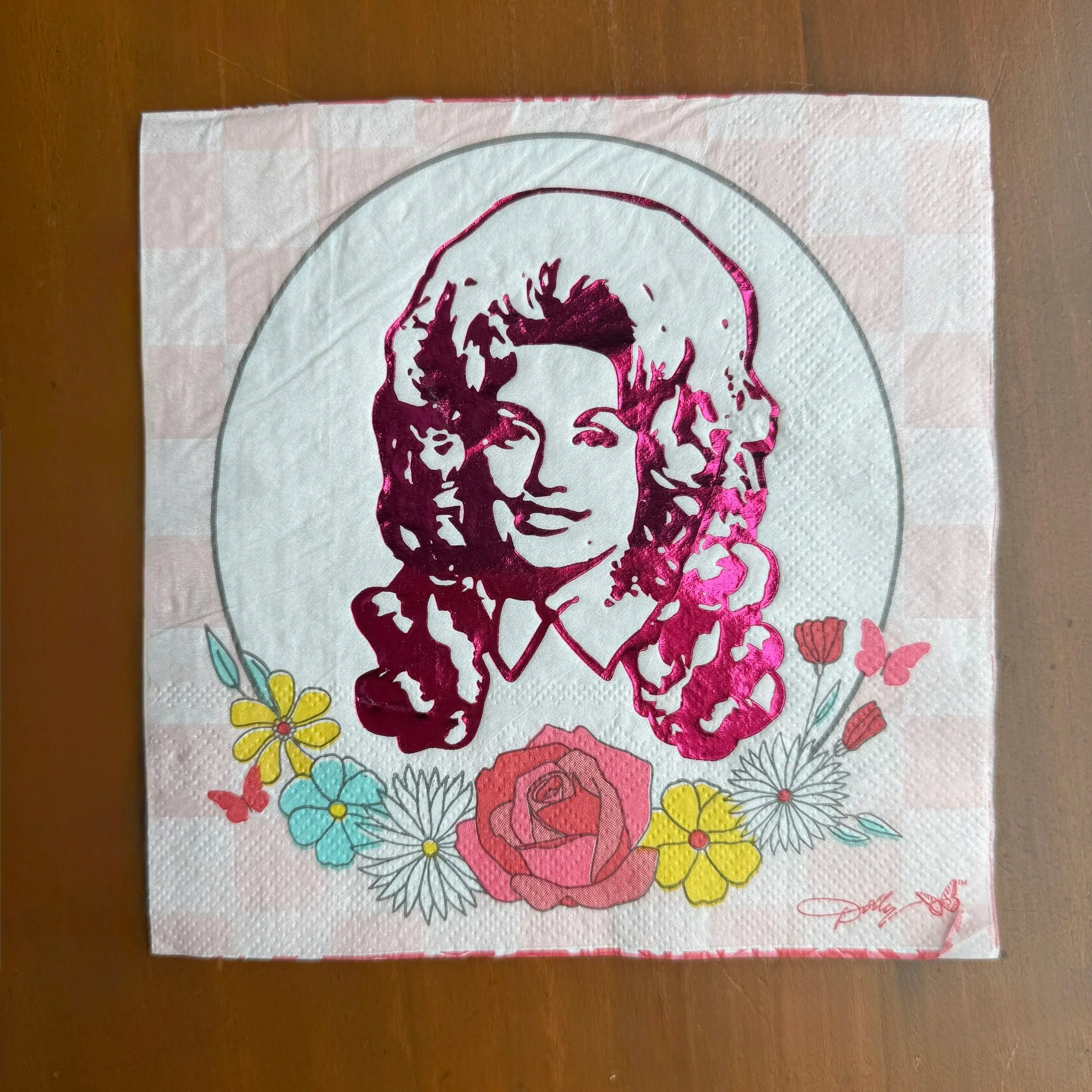 Dolly Luncheon Napkin