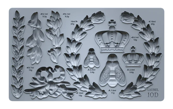 Laurel 6X10 IOD Mould