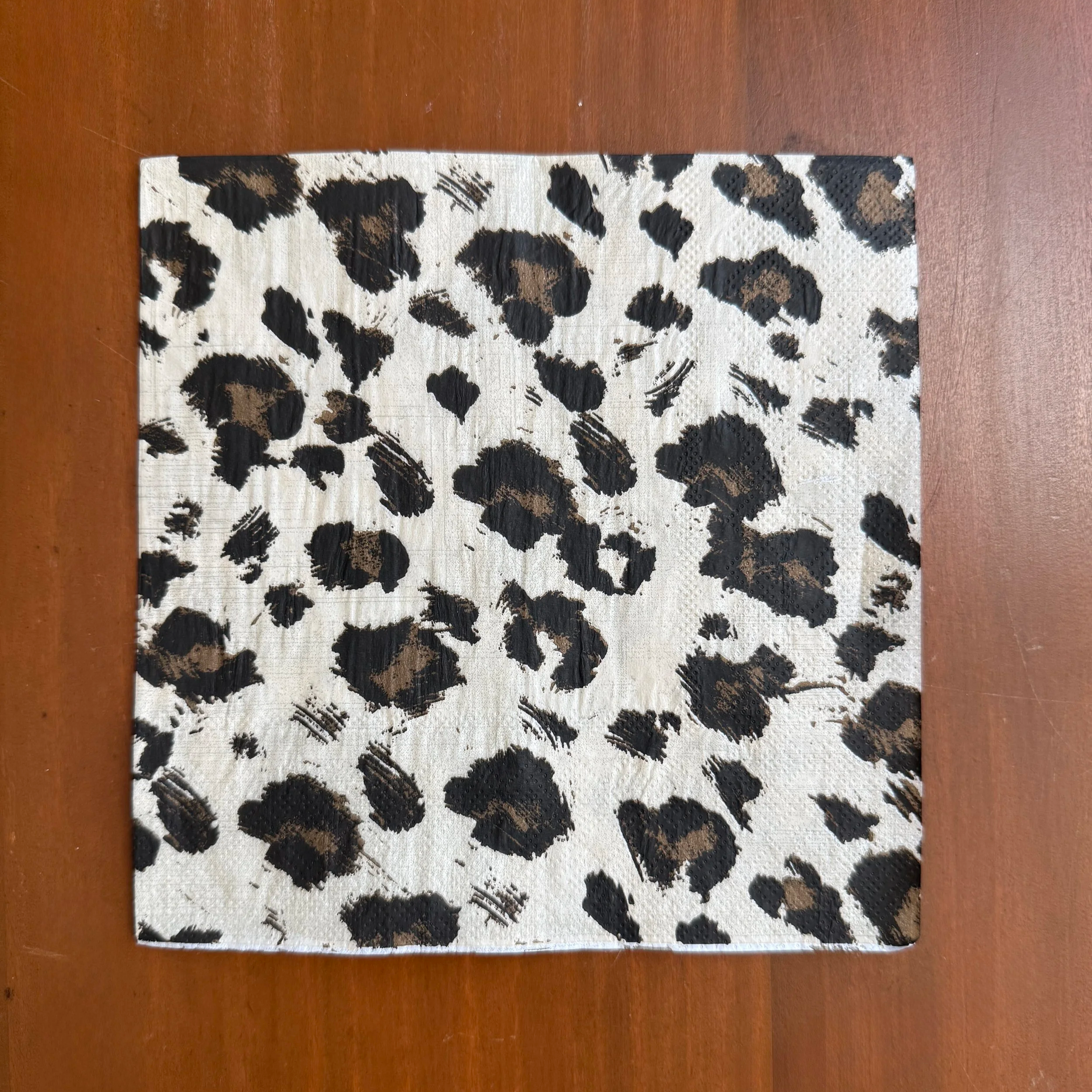 Leopard Luncheon Napkin