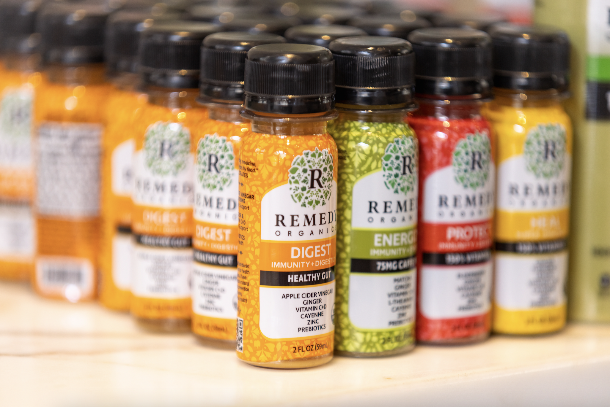 Formed a strategic partnership with Remedy Organics to provide wellness shots to guests to take home in their goodie bags.