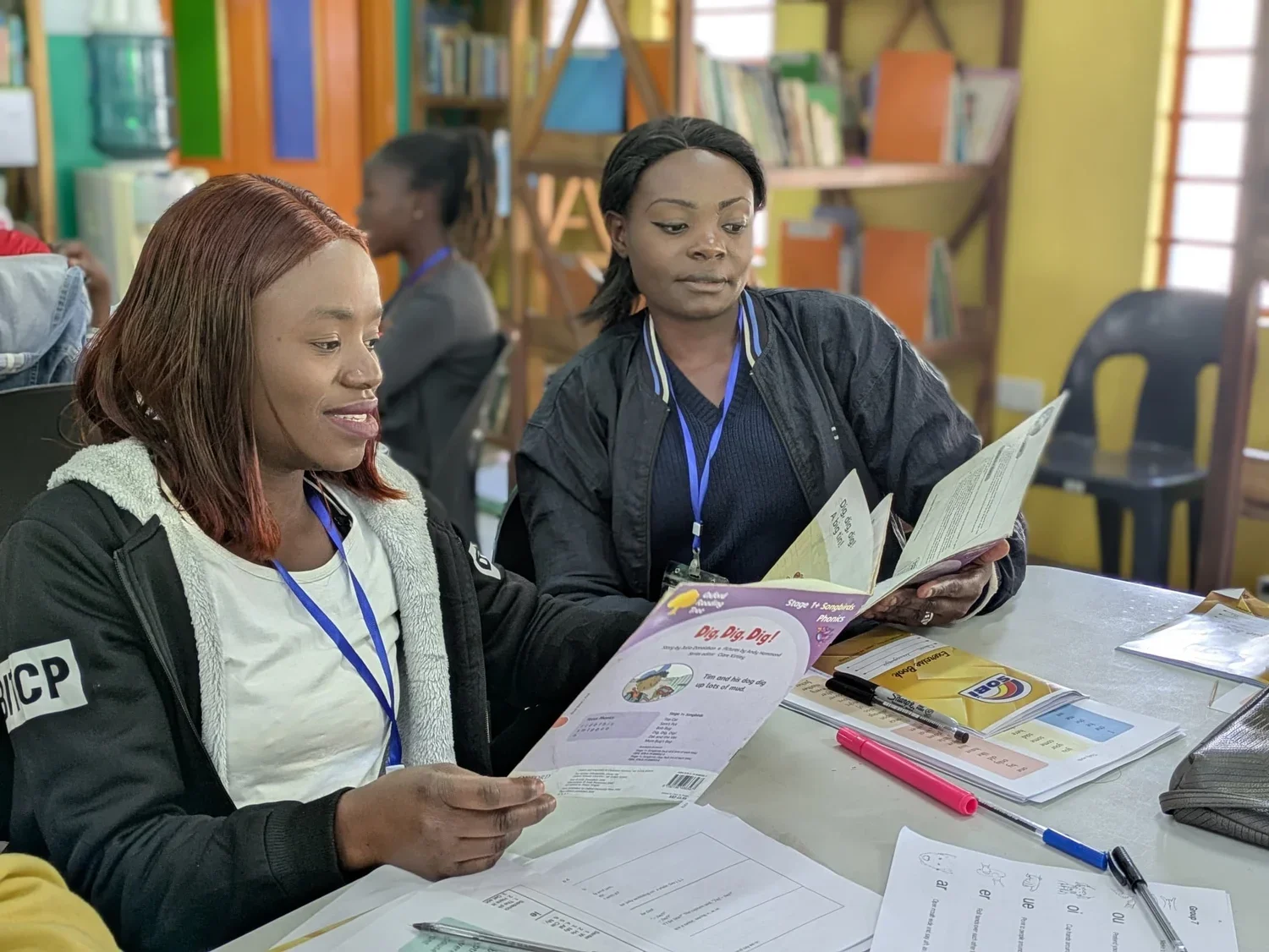 Martha practicing guided reading