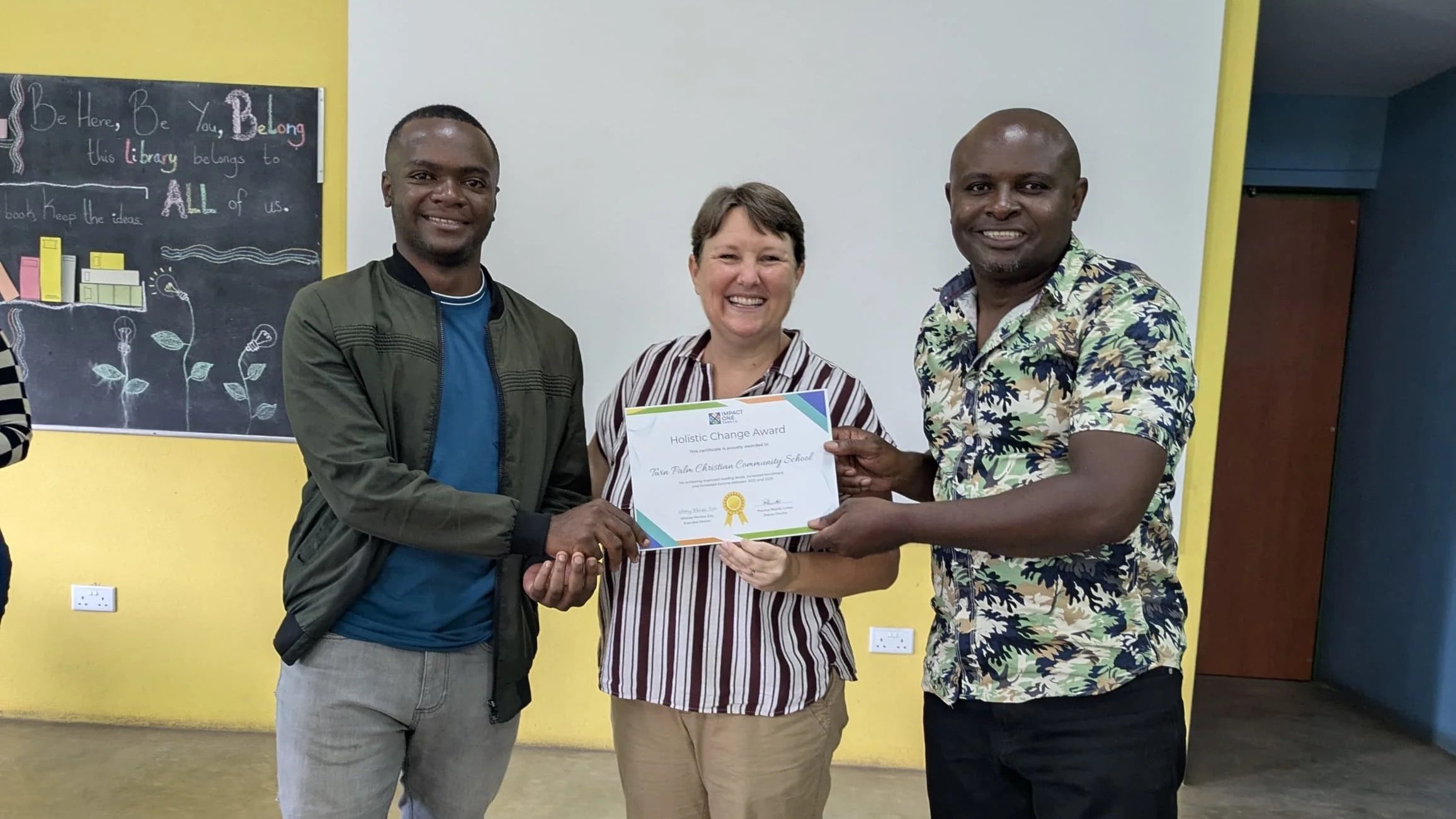 Aaron and Mathews from Twin Palm Community School