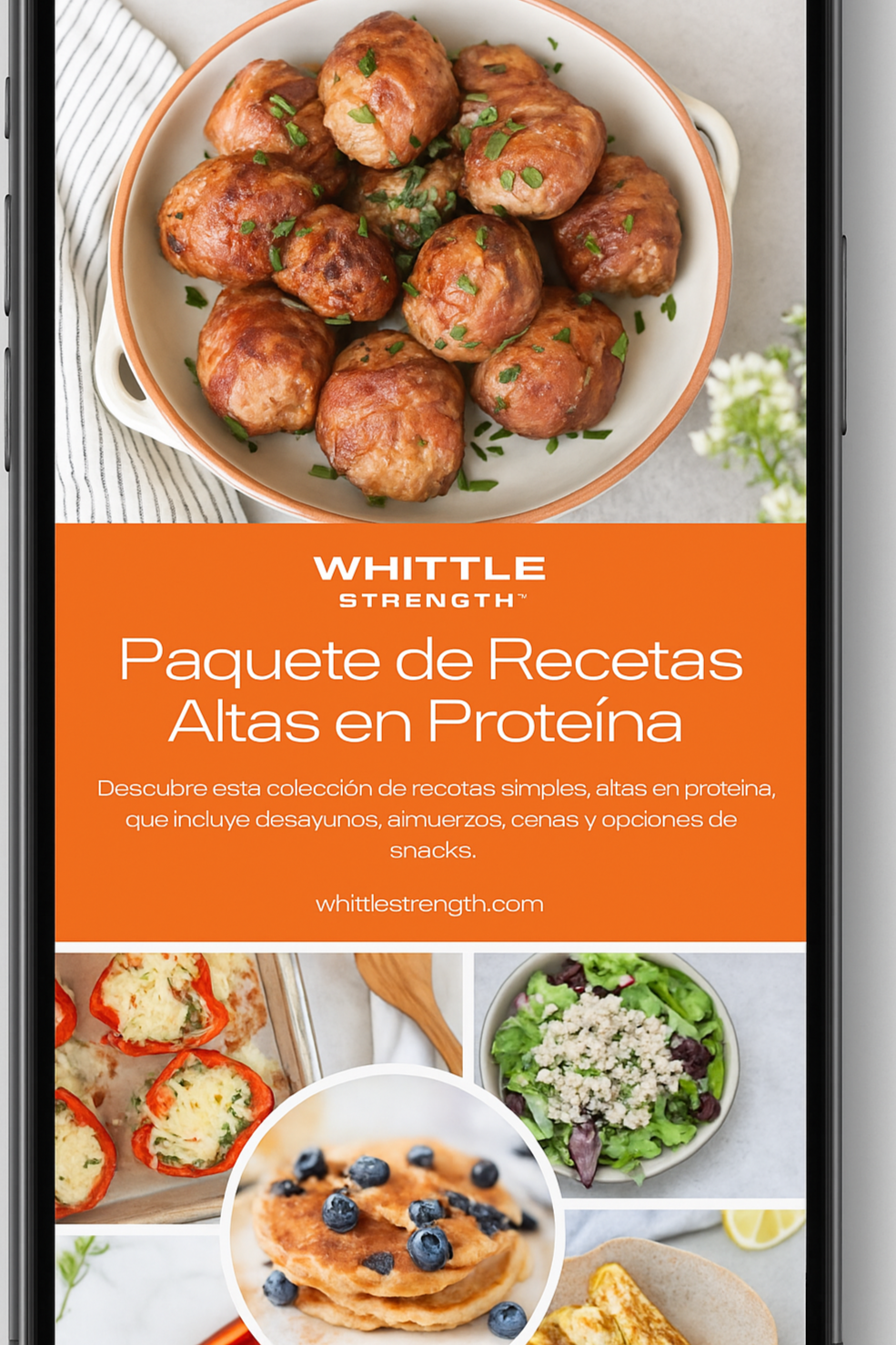 Nutrición sencilla + seguimiento integrado