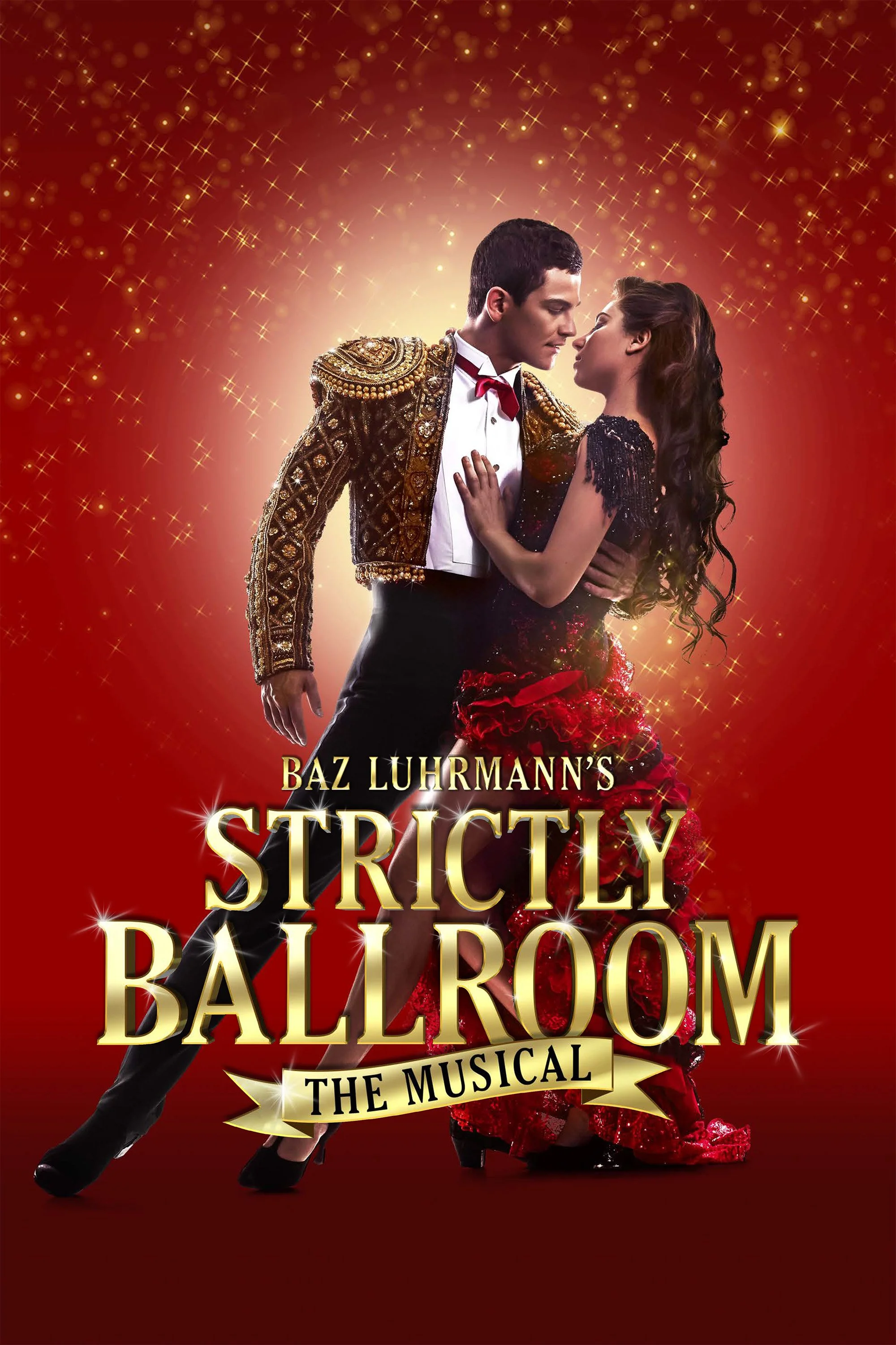 Key art photography for Strictly Ballroom: The Musical, based on Baz Luhrmann’s iconic film. Promotional theatre campaign imagery for the Australian stage production.