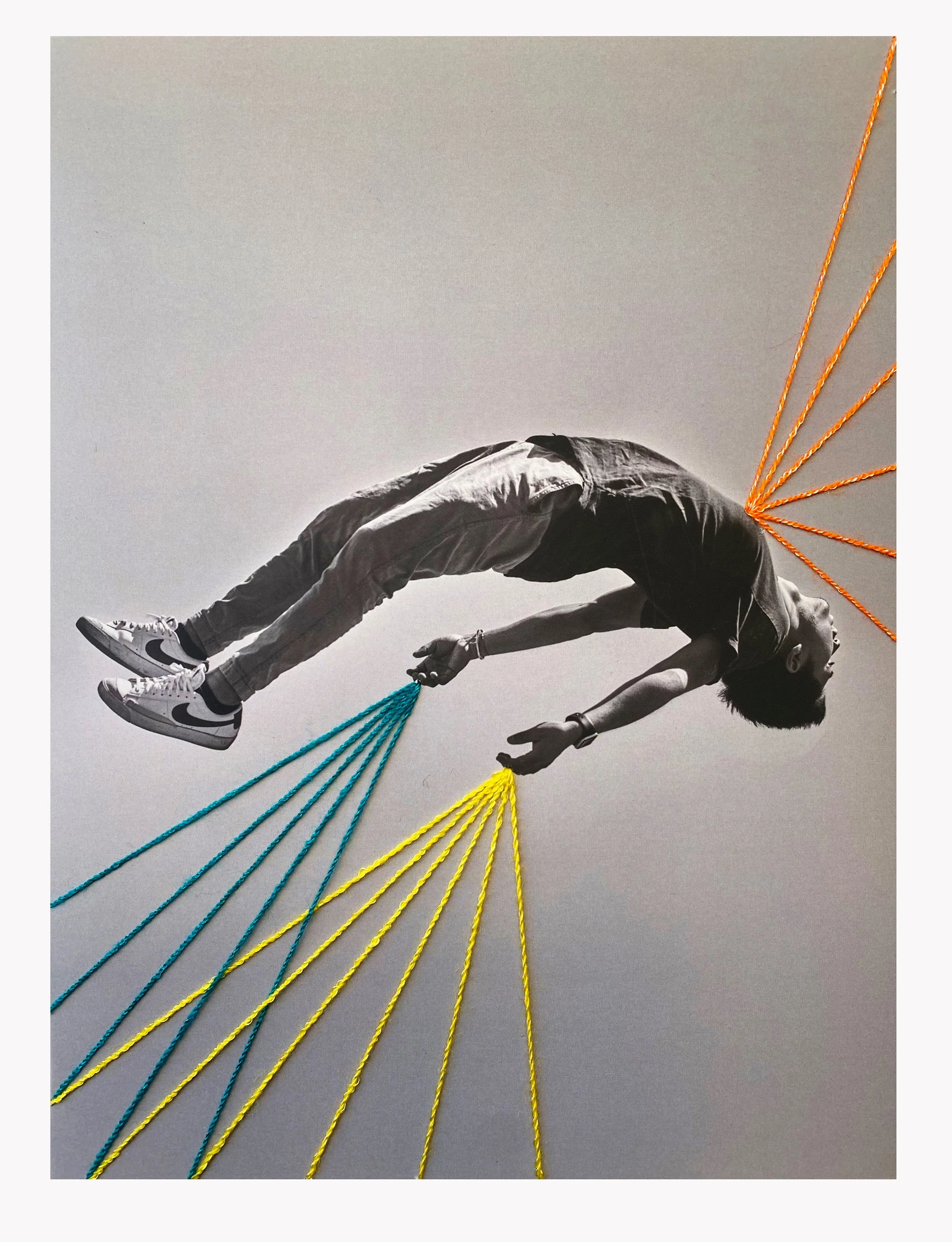 Domingo, a Guatemalan teenager, from A Quiet Roar, a documentary portrait series, handwoven by Victoria Villasana.