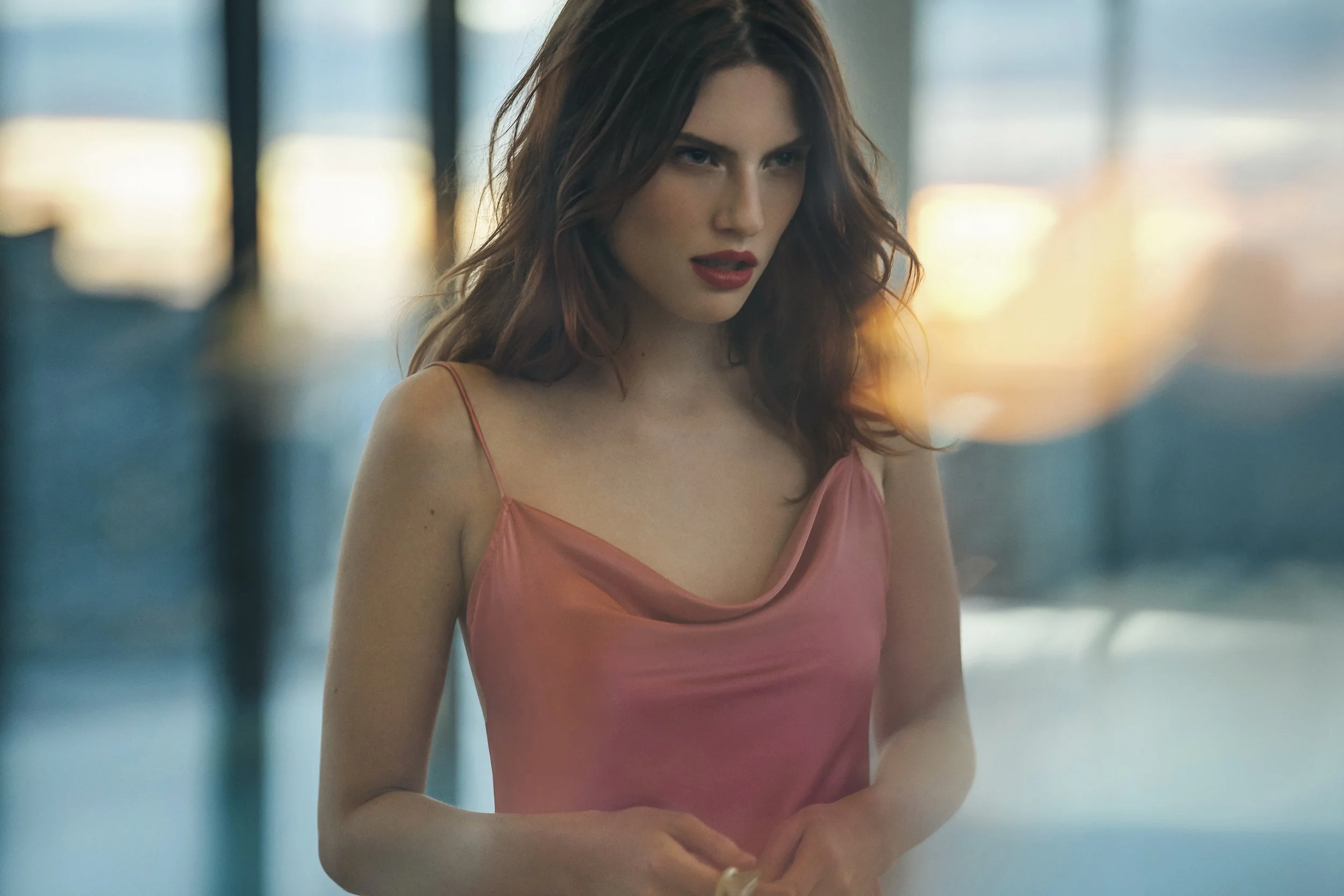 Campaign imagery for Crown Metropol Melbourne, capturing elevated photography natural connection with elevated, contemporary styling.