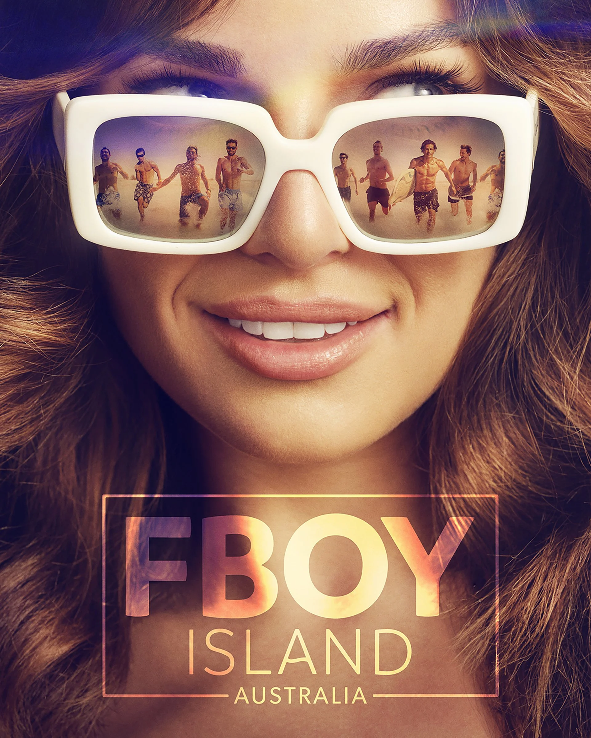 Key art photography for FBoy Island Australia, the Australian edition of the global reality dating franchise. Promotional campaign imagery including two teaser posters for the streaming release.