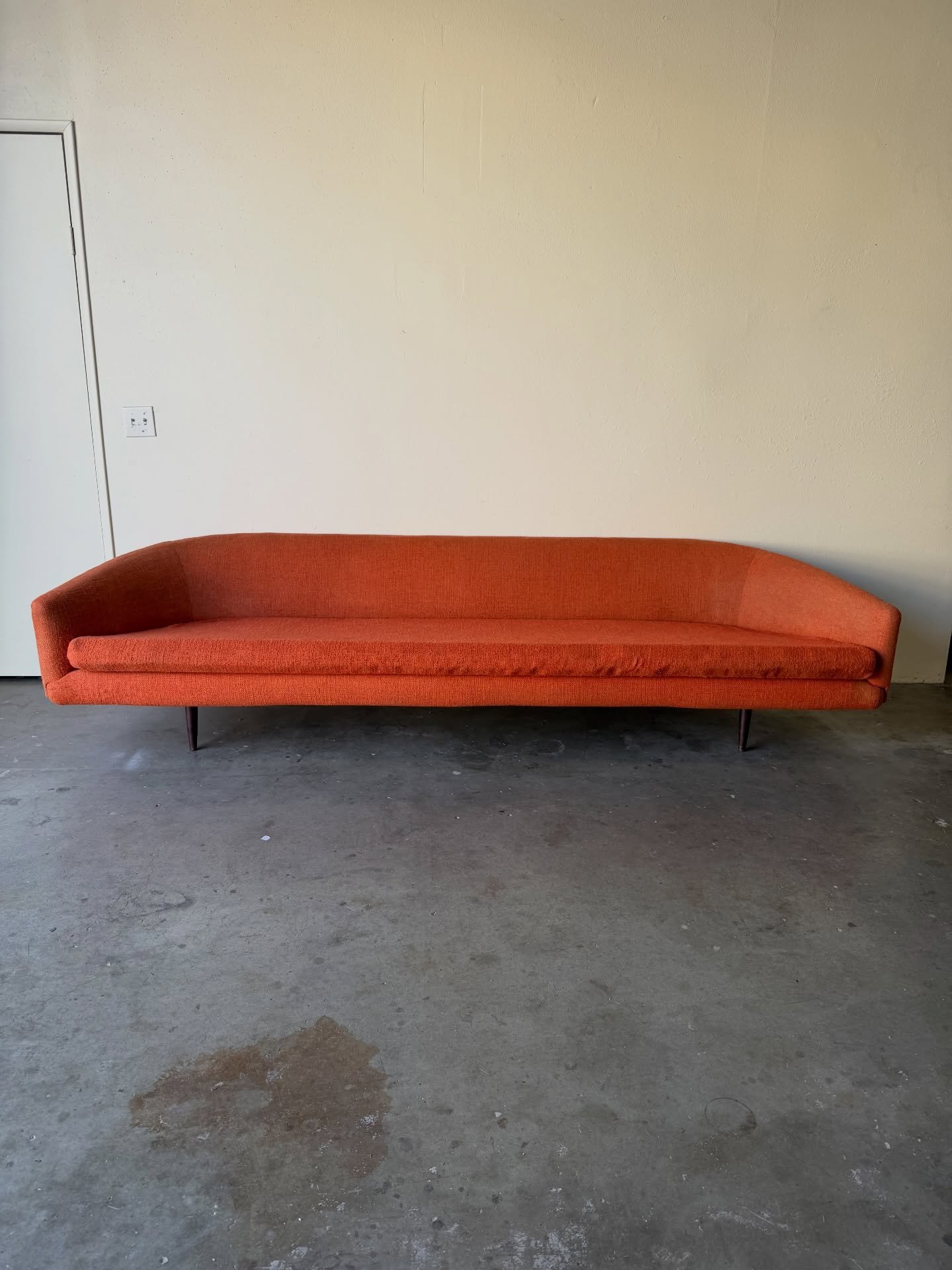Iconic Adrian Pearsall &ldquo;Cloud&rdquo; sofa &mdash; a true Mid Century Modern statement.

Low profile, sculptural silhouette, tapered wood legs, and that signature 1960s floating presence. At 111&rdquo; long, it&rsquo;s dramatic, elegant, and mad