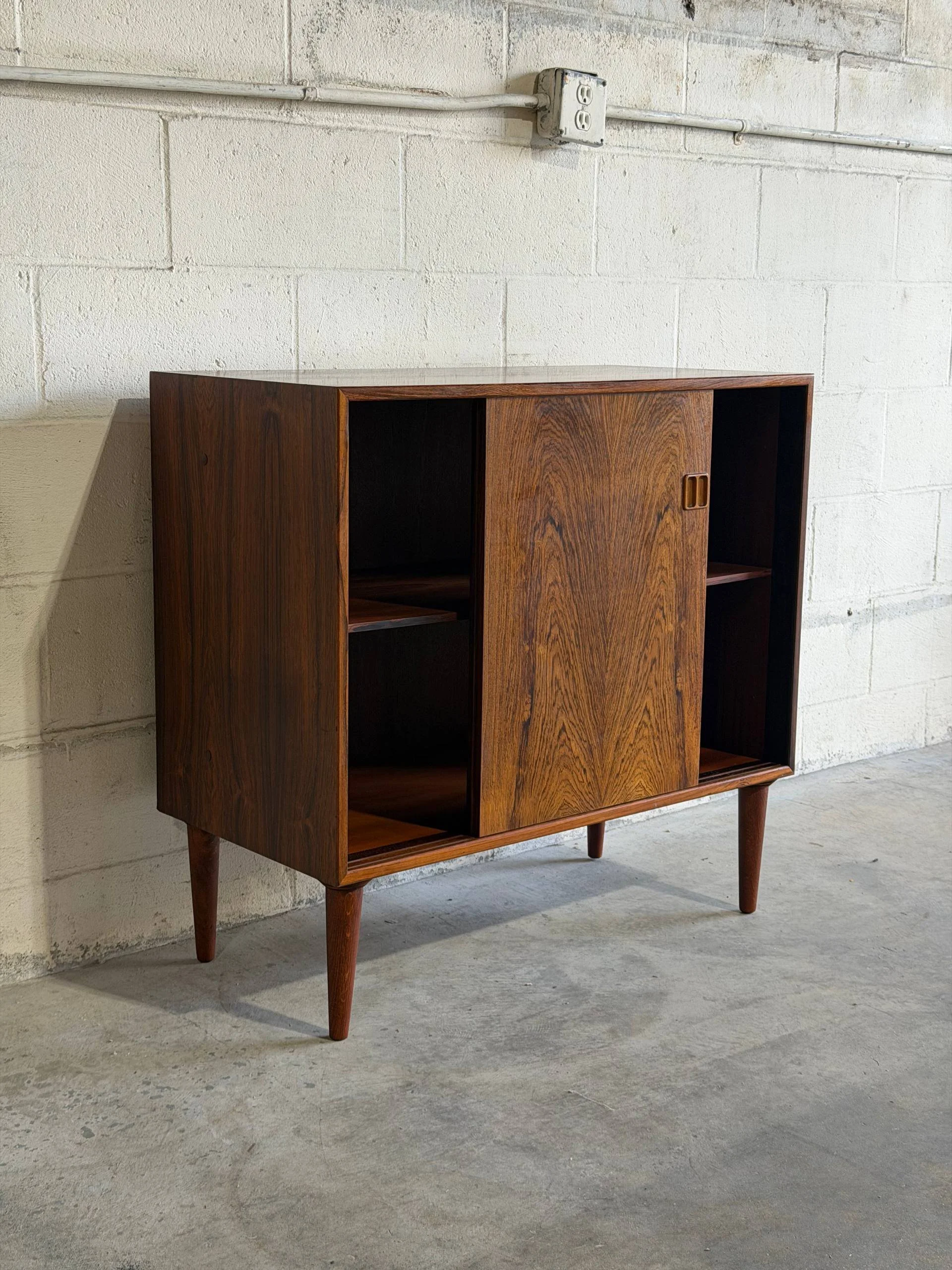 Hjørnebo Møbelfabrik Rosewood Storage Sideboard Danish Mid-Century Modern 1960s
