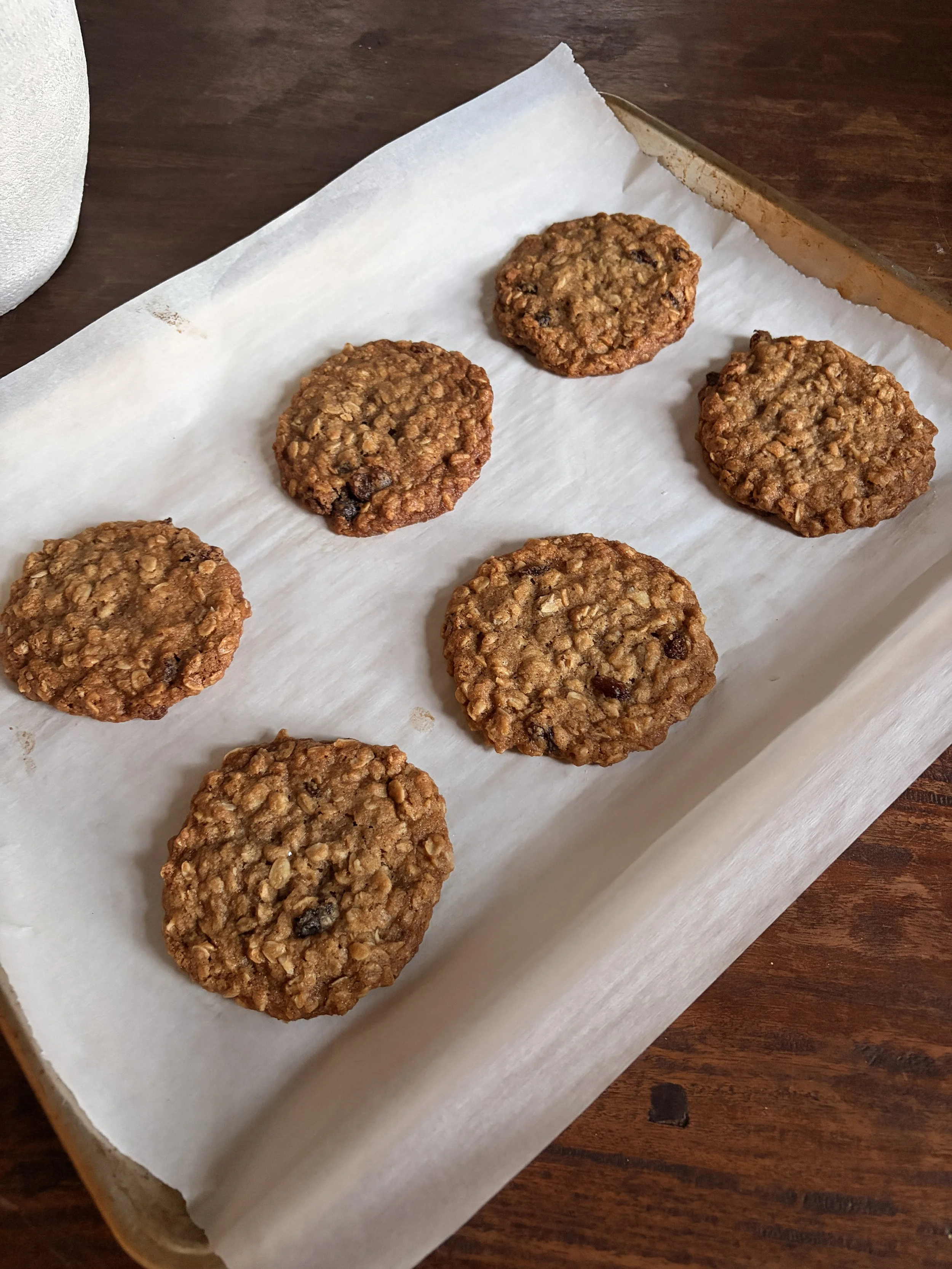 Oatmeal Raisin Cookies